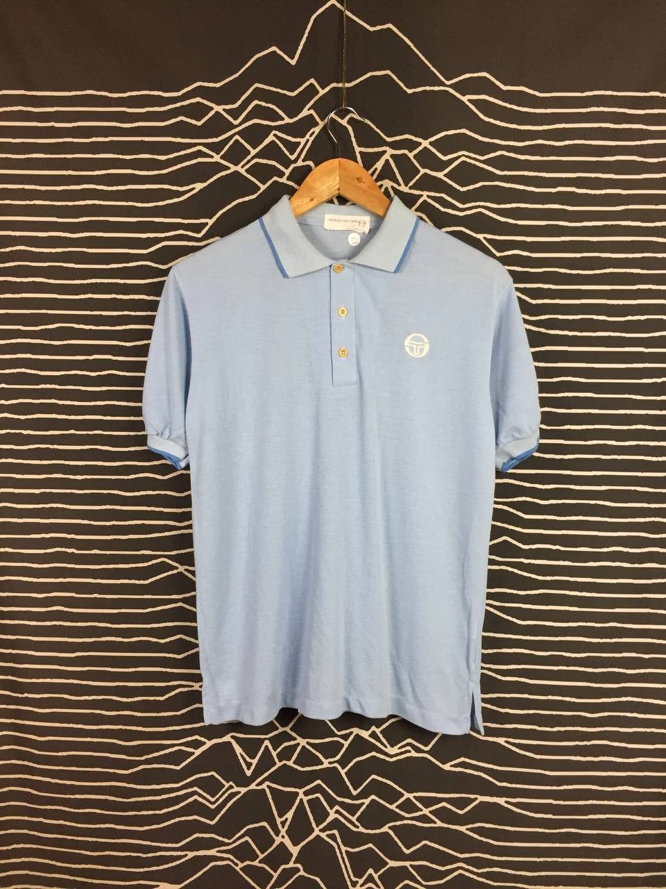Sergio Tacchini Vtg 90s Sergio Tacchini International Tennis Team Polo Shirt Size US M / EU 48-50 / 2 - 2 Thumbnail