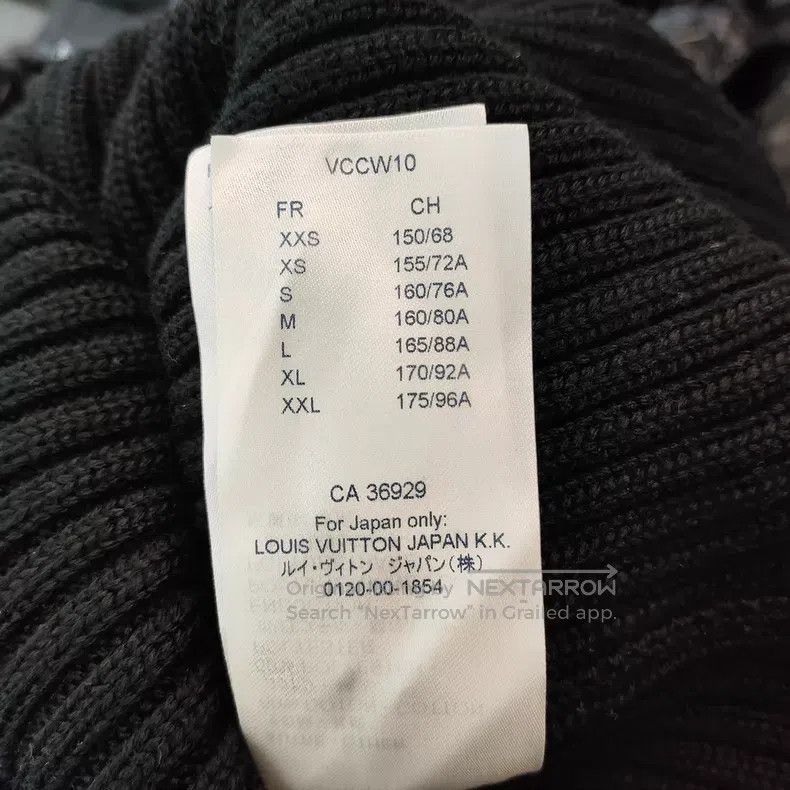 Louis Vuitton Louis Vuitton Black swing neck off-the-shoulder knit long Size XS / US 0-2 / IT 36-38 - 5 Thumbnail