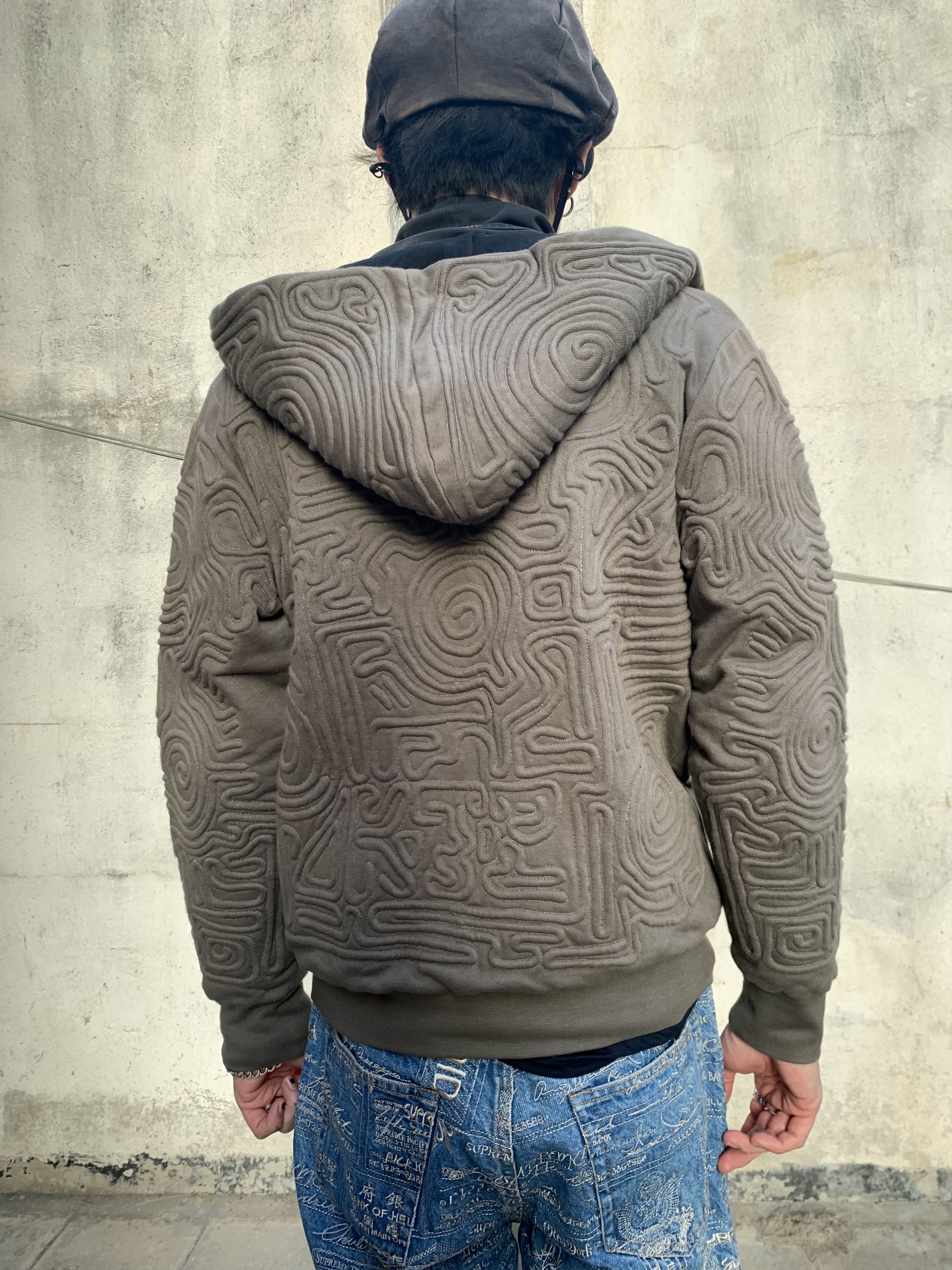 KTZ KTZ Kokon To Zai Stitched Pattern Parka Size US M / EU 48-50 / 2 - 5 Thumbnail