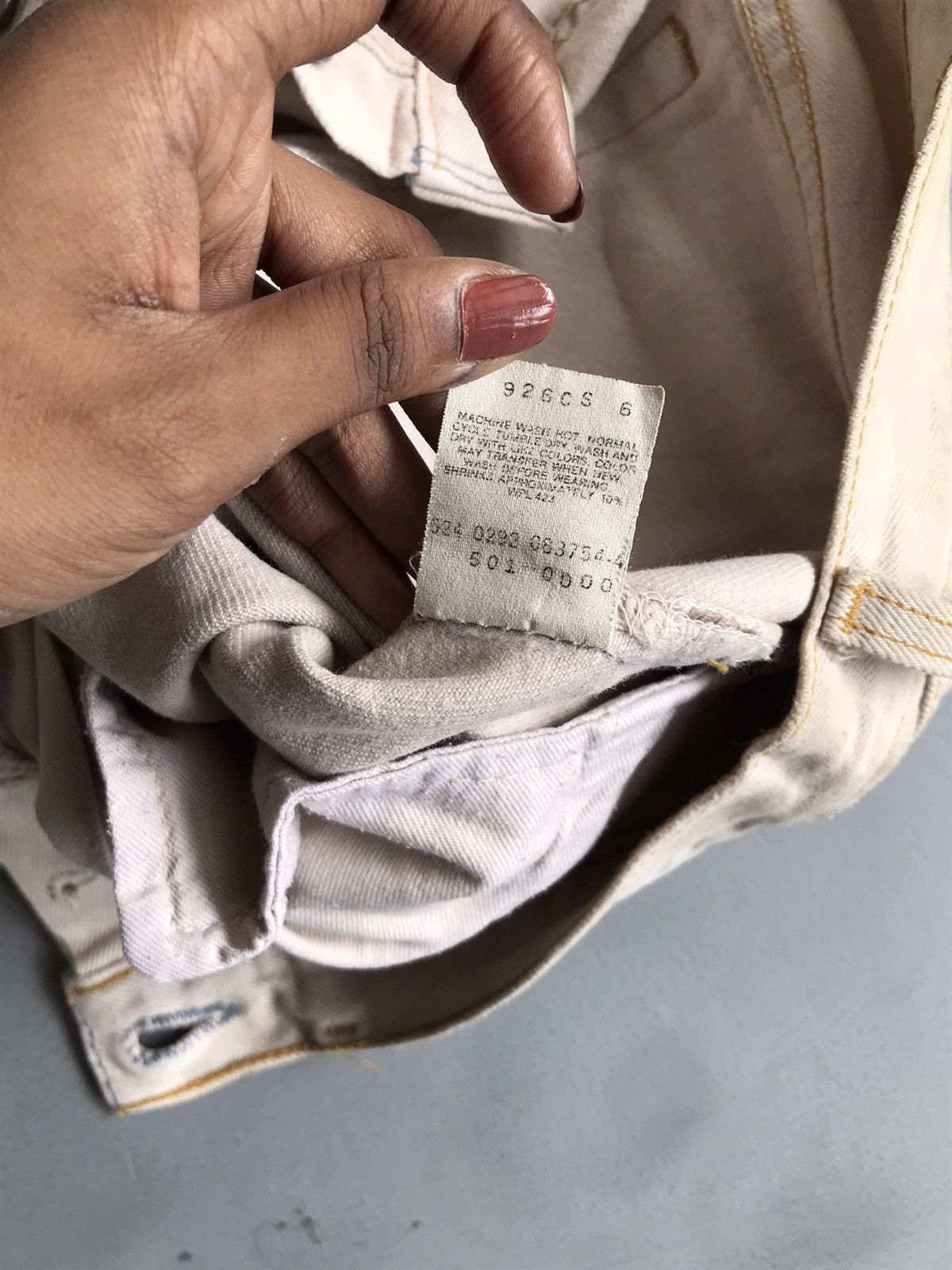 Levi's Vintage Levi’s 501 denim Size US 32 / EU 48 - 9 Thumbnail