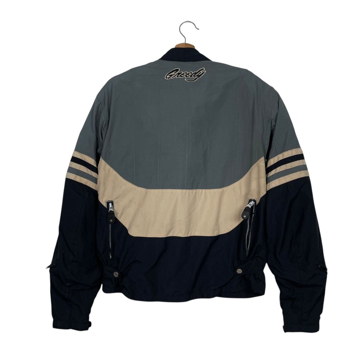 Japanese Brand Greedy Color Block Motorcycle Riding Jacket Size US M / EU 48-50 / 2 - 7 Thumbnail