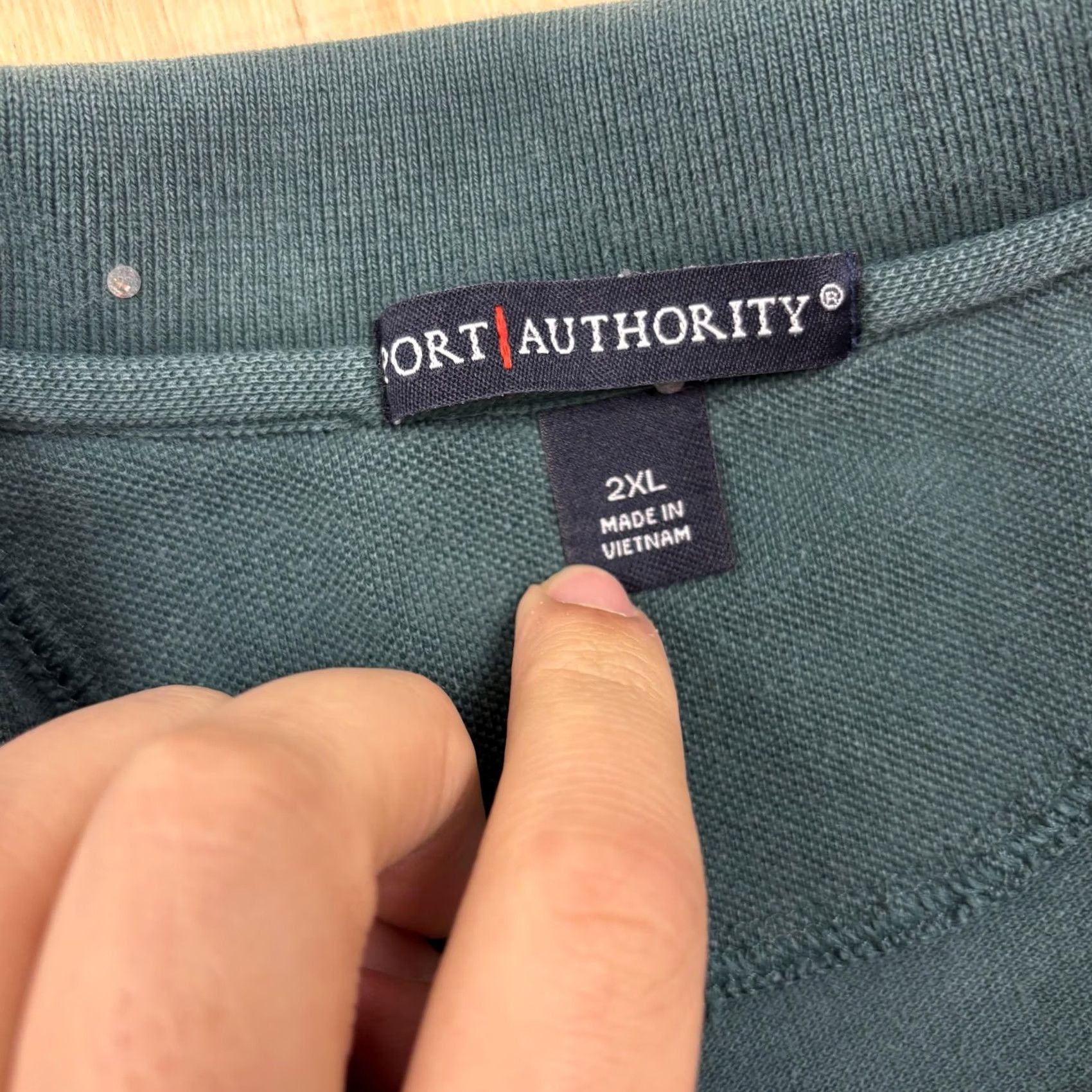 Port Authority Vintage Port Authority Miracle League Polo Shirt Mens 2XL Green Cotton Baseball Logo Shirt Mens 2XL Green Baseball Logo Size US XXL / EU 58 / 5 - 3 Thumbnail
