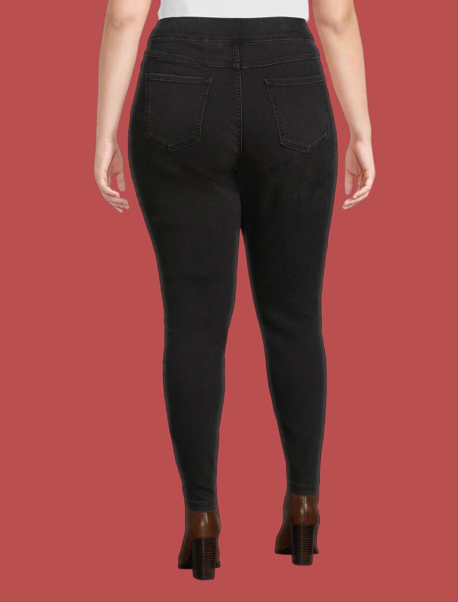 Other Terra & Sky-Women's Plus Size Pull On Legging Jeans 28" Inse Size 42" / US 20 - 2 Thumbnail