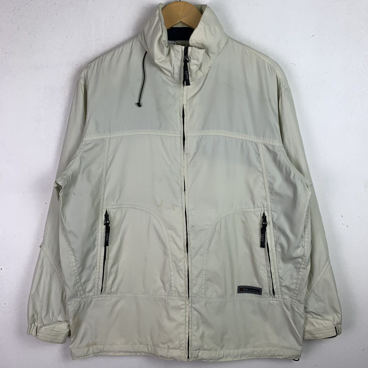 Japanese Brand × Vintage Vintage Lynx Full Zipper Windbreaker Jacket Size US M / EU 48-50 / 2 - 2 Thumbnail