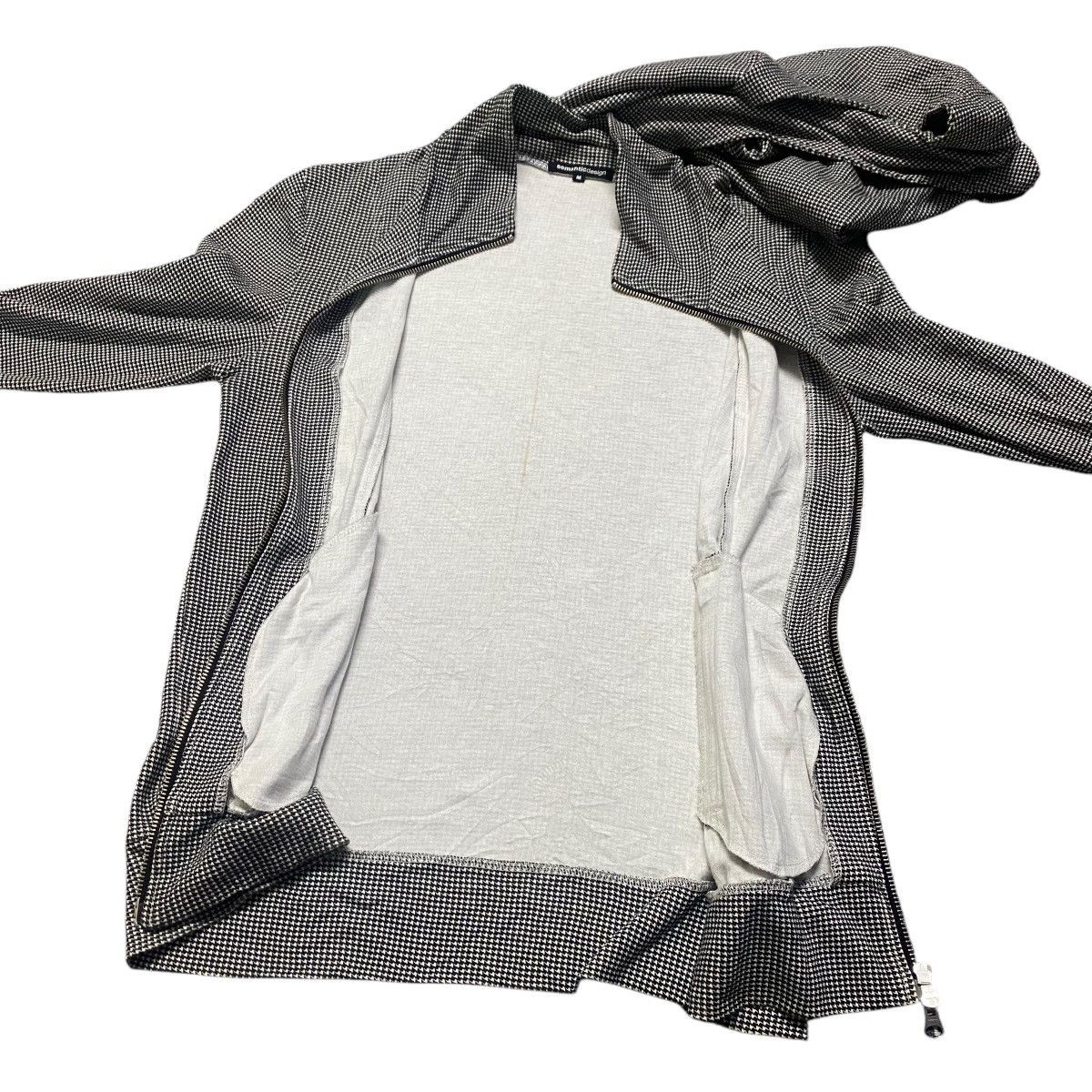 semanticdesign Semantic Design Bono Double Zipper Hoodie Jacket Size US M / EU 48-50 / 2 - 15 Thumbnail