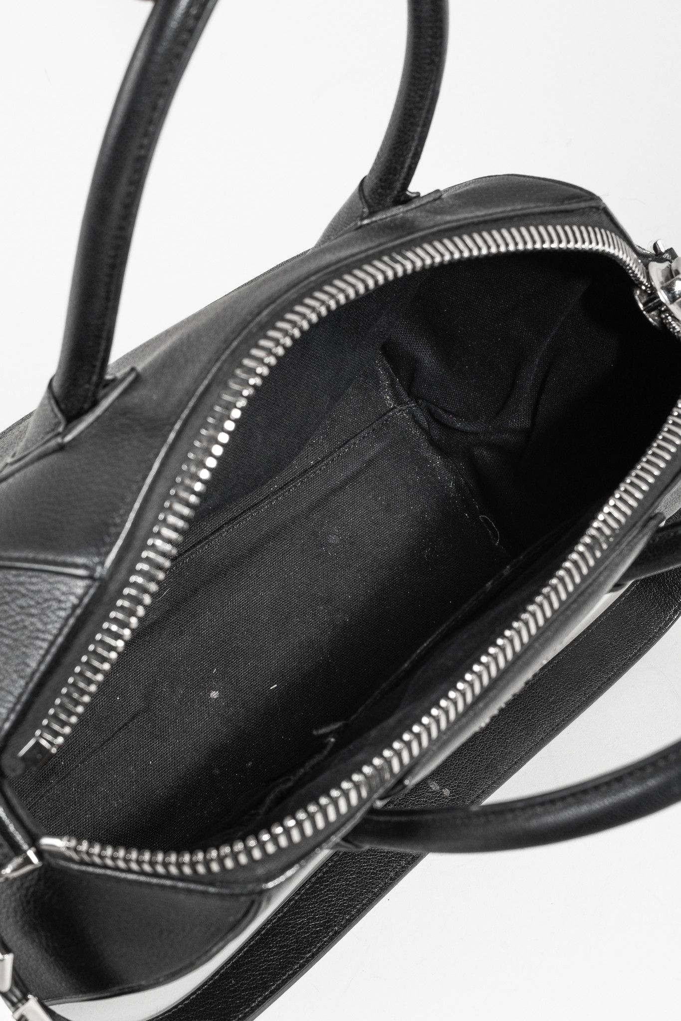 Givenchy Givenchy Antigona Small Black Leather Tote Bag Size ONE SIZE - 12 Thumbnail