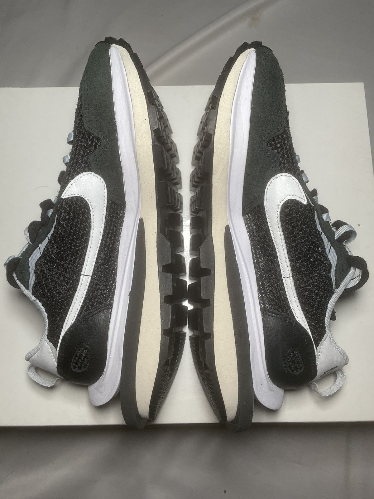 Nike Nike x Sacai Vaporwaffle Black White Size US 6 / EU 39 - 7 Thumbnail