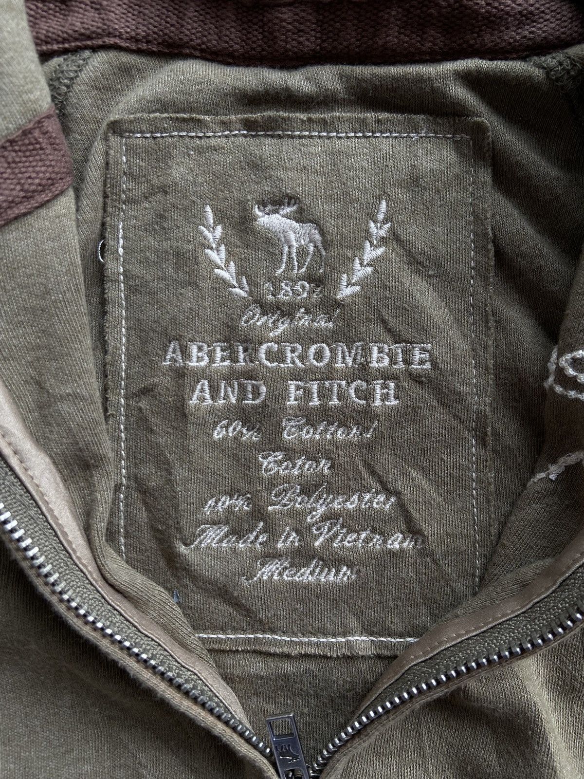 Abercrombie & Fitch Abercrombie & Fitch Zip Up Hoodie Size US M / EU 48-50 / 2 - 6 Thumbnail