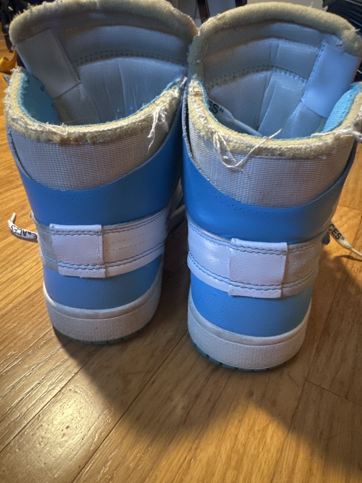 Nike × Off-White UNC Off White Ones Size US 6 / EU 39 - 4 Thumbnail