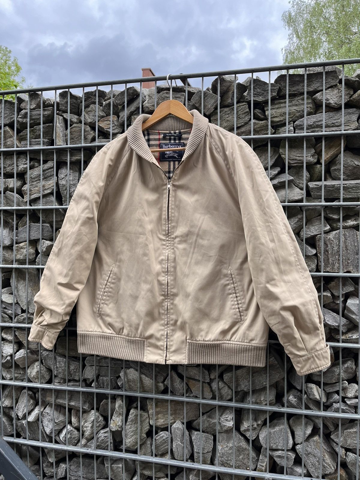 Burberry Vintage Burberry Nova Check Jacket Luxury Bomber Size US XL / EU 56 / 4 - 3 Thumbnail