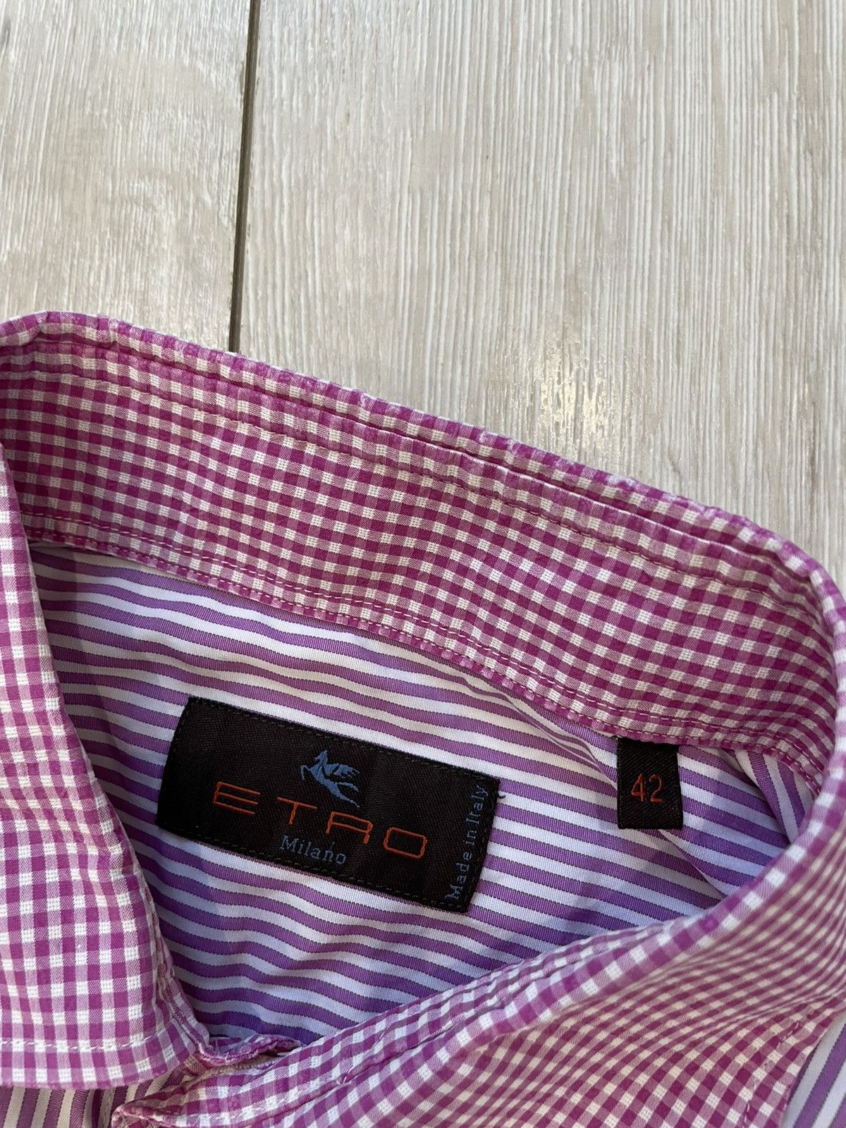 Etro Etro Shirt size 42 Size US L / EU 52-54 / 3 - 2 Thumbnail