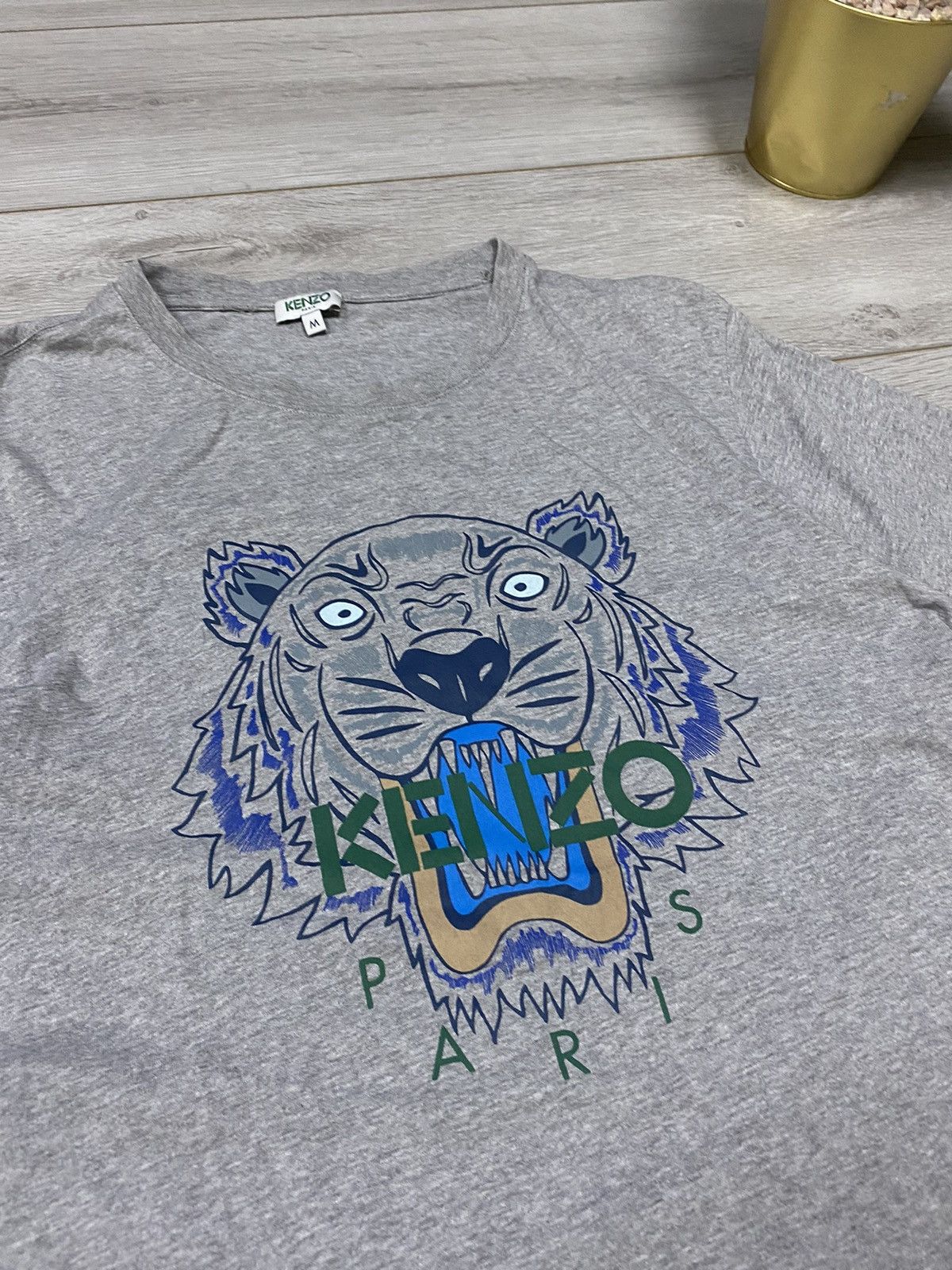 Kenzo Kenzo 🐯 big tiger head vintage t-shirt Size US M / EU 48-50 / 2 - 2 Thumbnail