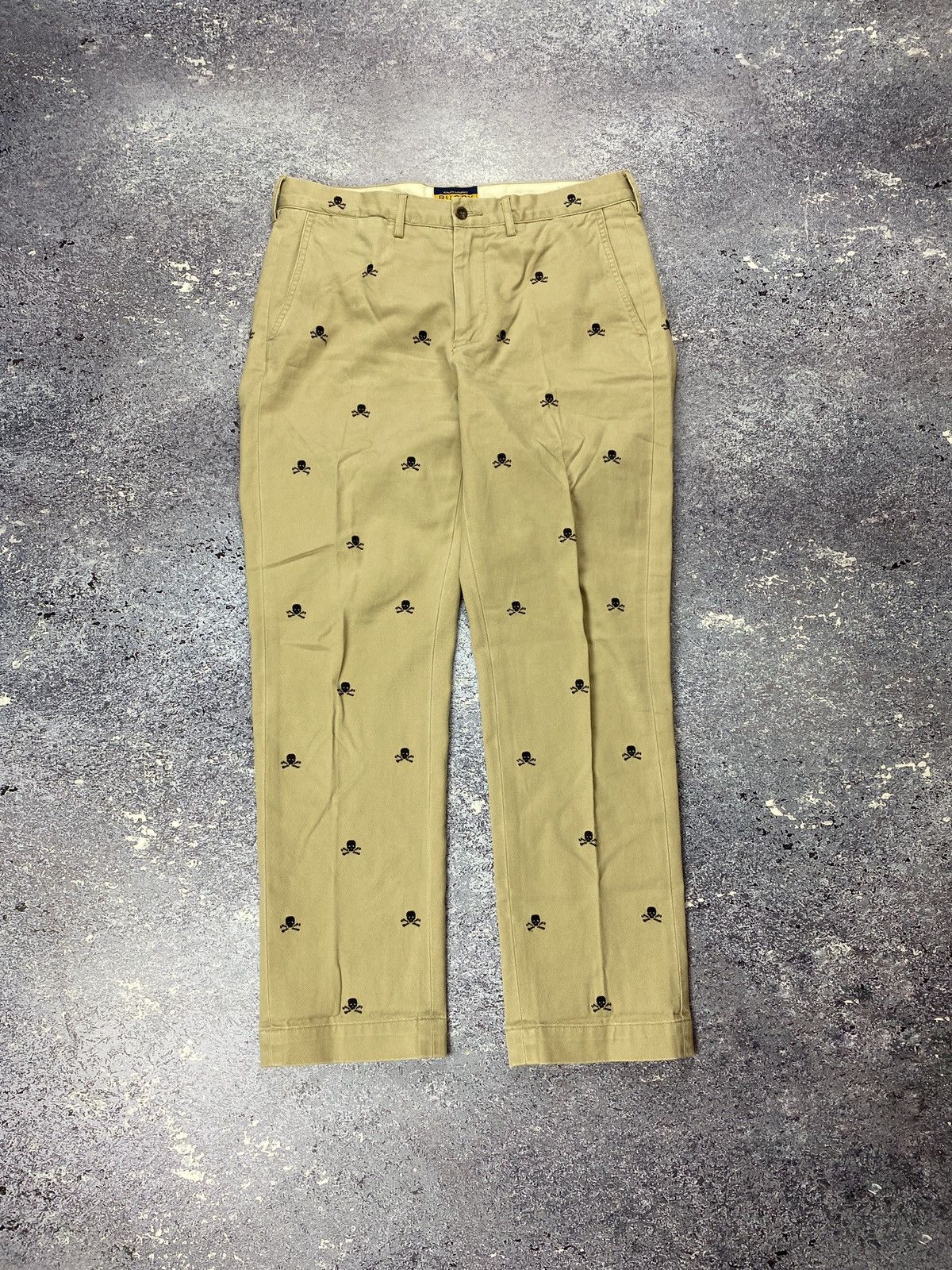 Ralph lauren skull pants sales