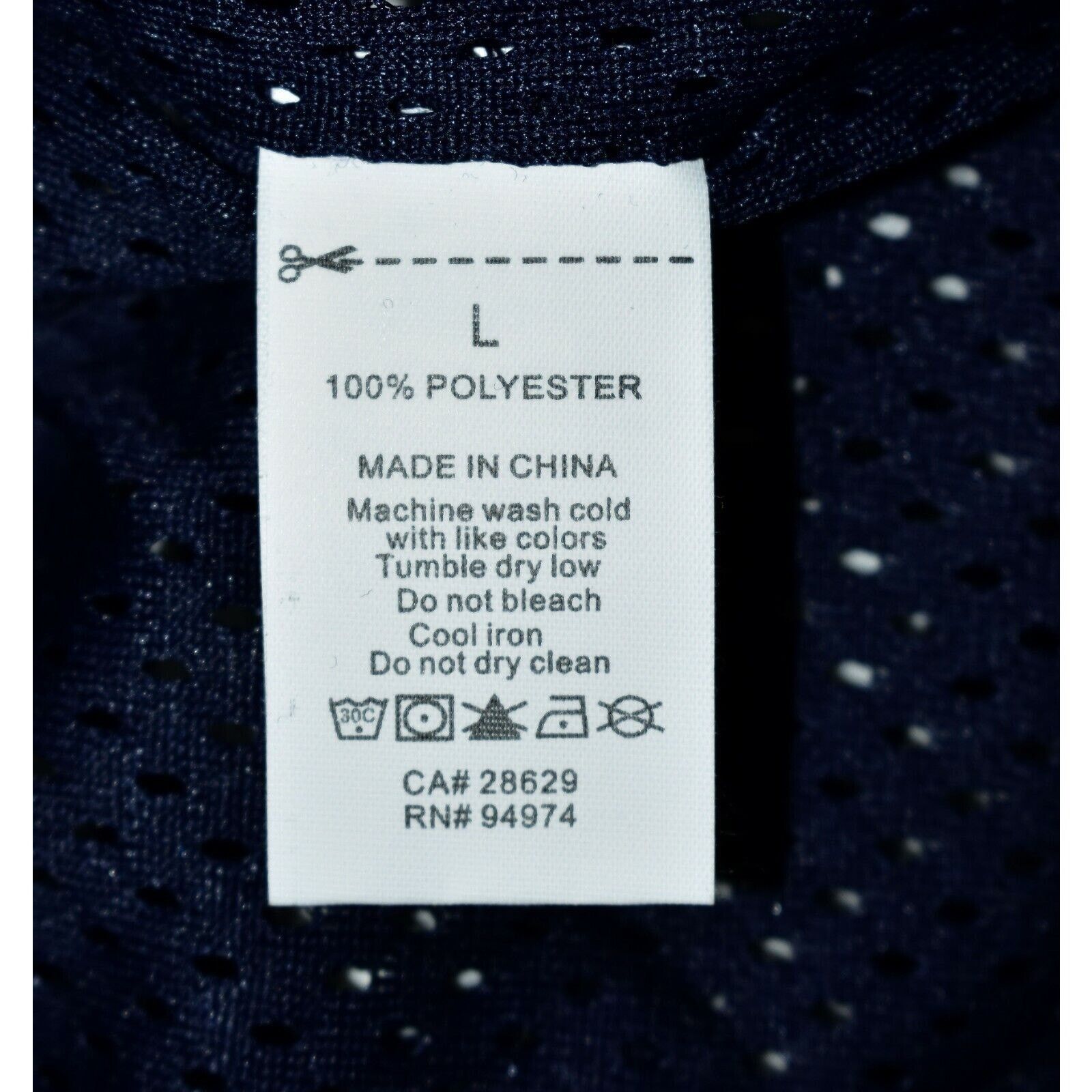 Undefeated NWT UNDEFEATED Navy W/Check Basketball Shorts Sz L $90 Size US 36 / EU 52 - 5 Thumbnail
