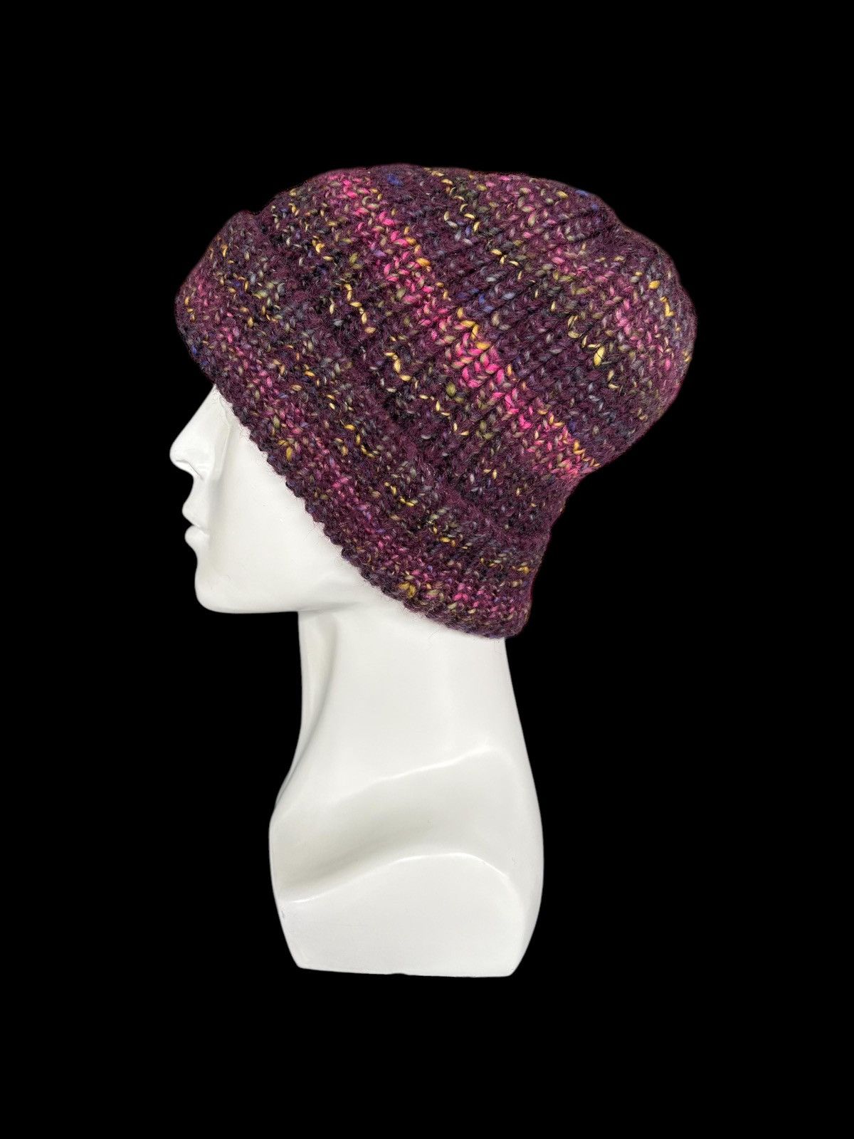 Japanese Brand × Kapital × Vintage Crochet Knitted japanese style Beanie Hats 🎌☠️☠️ Size ONE SIZE - 3 Thumbnail