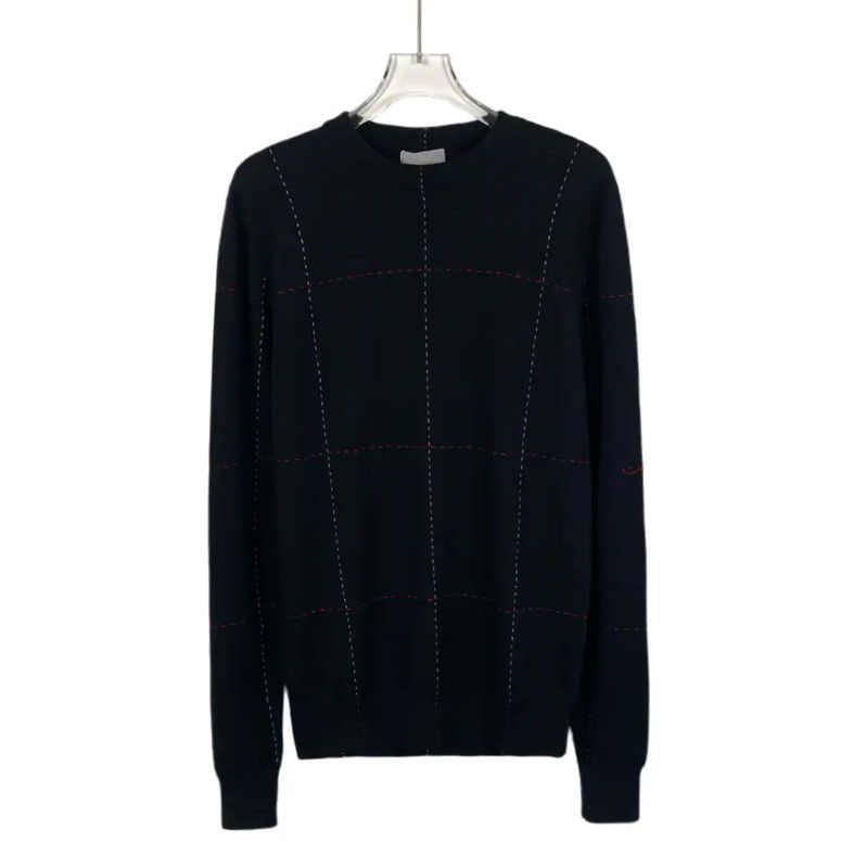 Dior Dior Black Wool Women's Pullover Sweater 0089 Size XS / US 0-2 / IT 36-38 - 1 Thumbnail