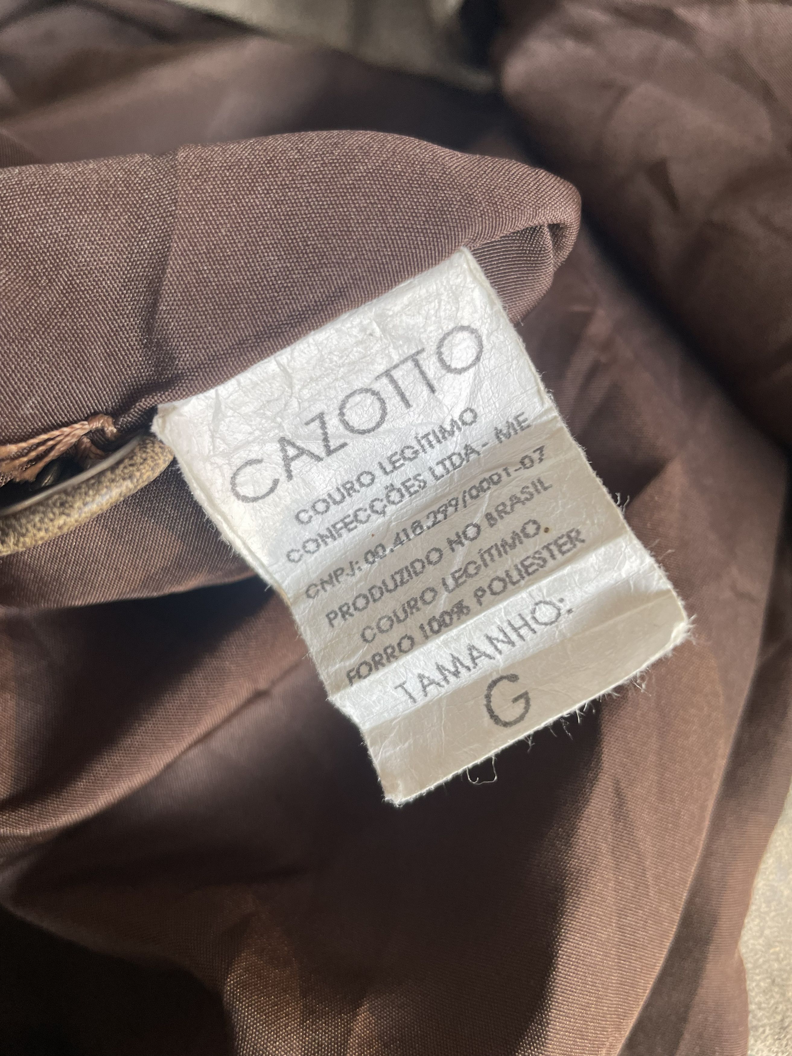 Other Vintage Cazotto Leather Jacket Size US L / EU 52-54 / 3 - 9 Thumbnail