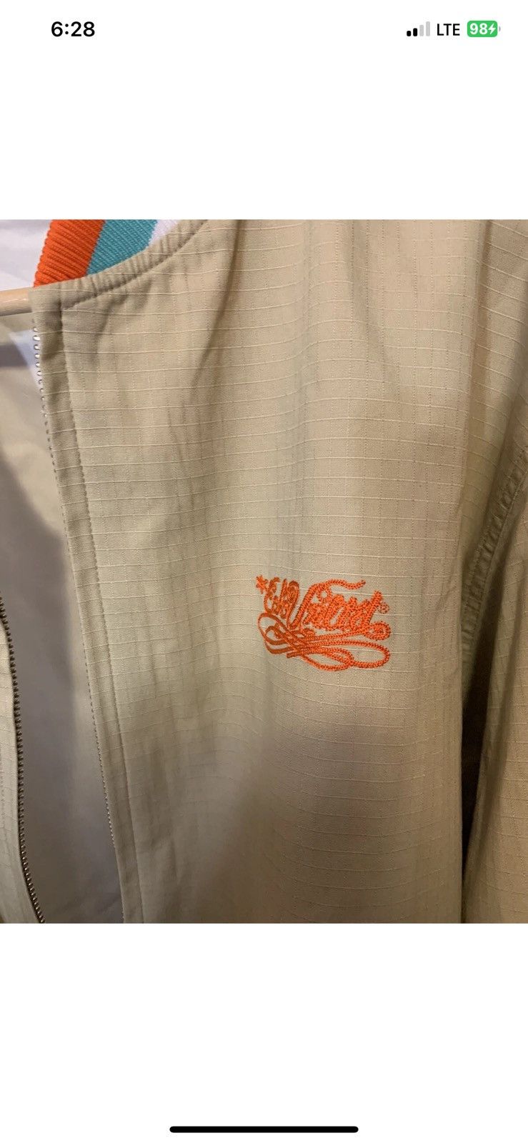 Ecko Unltd. Ecko unltd mens sz 2XL tan white windbreaker reversible Size US XXL / EU 58 / 5 - 9 Thumbnail