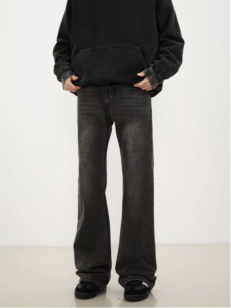 Japanese Brand × Jean American retro casual men's loose washed flared jeans Size US 32 / EU 48 - 6 Thumbnail