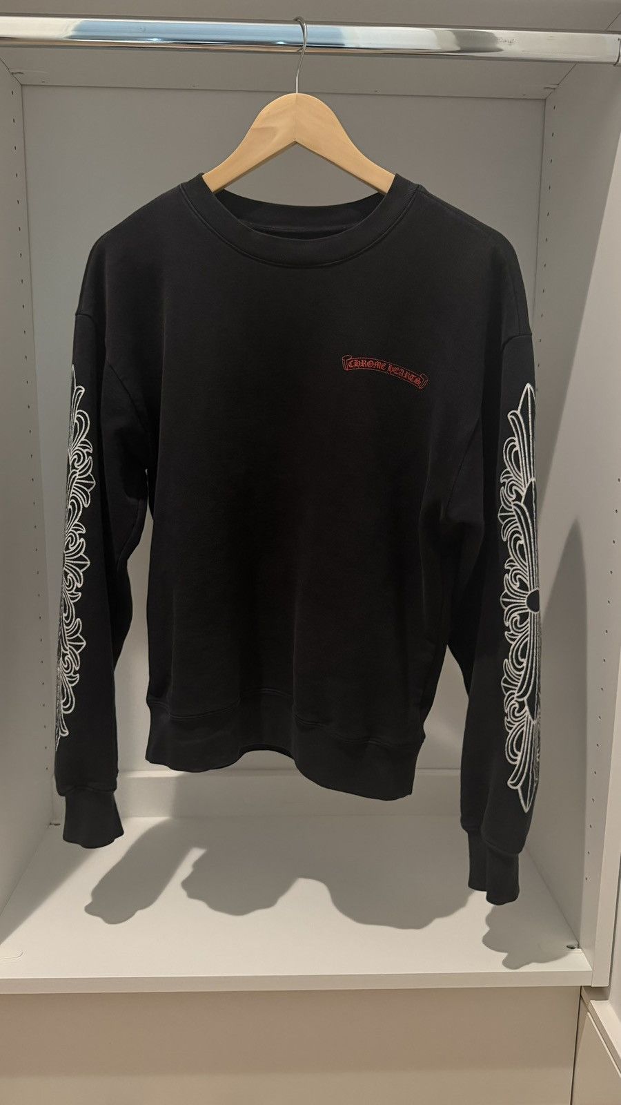 Chrome Hearts Chrome Hearts Matty Boy Floral Sleeve Hoodie Size US S / EU 44-46 / 1 - 1 Thumbnail
