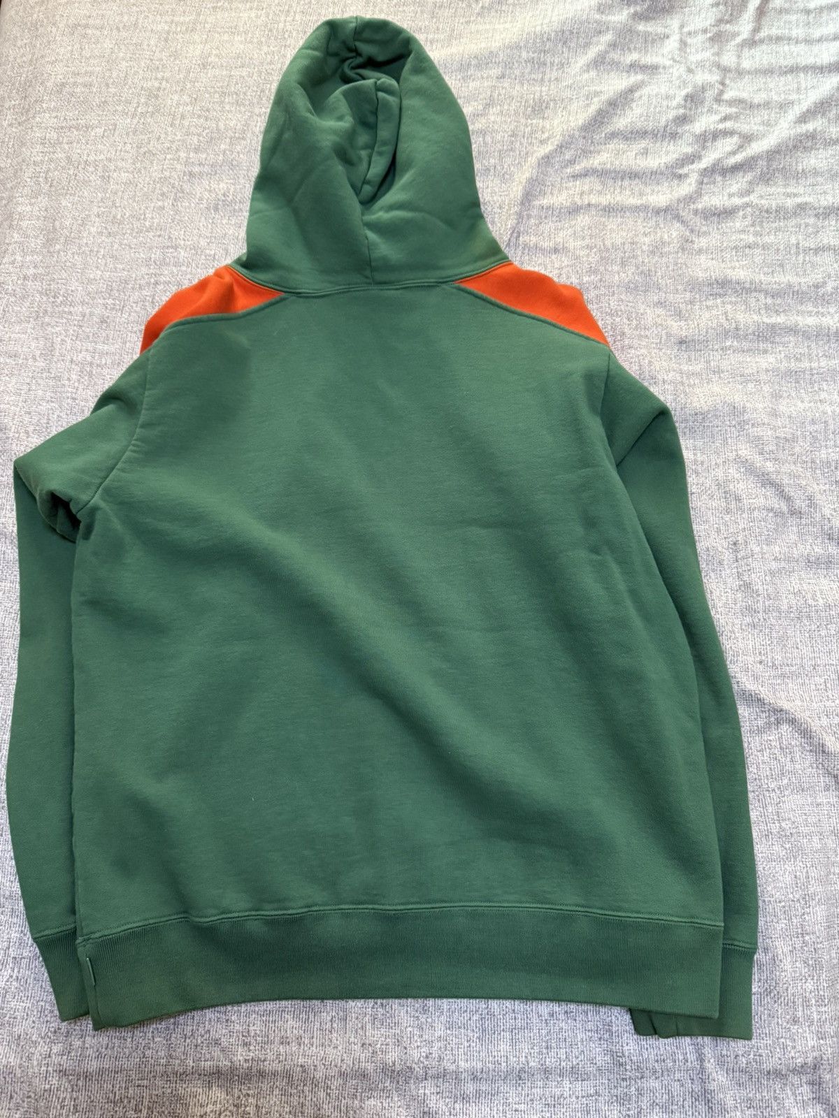 Supreme Supreme ss18 side line hooded sweatershirt green Size US M / EU 48-50 / 2 - 2 Thumbnail