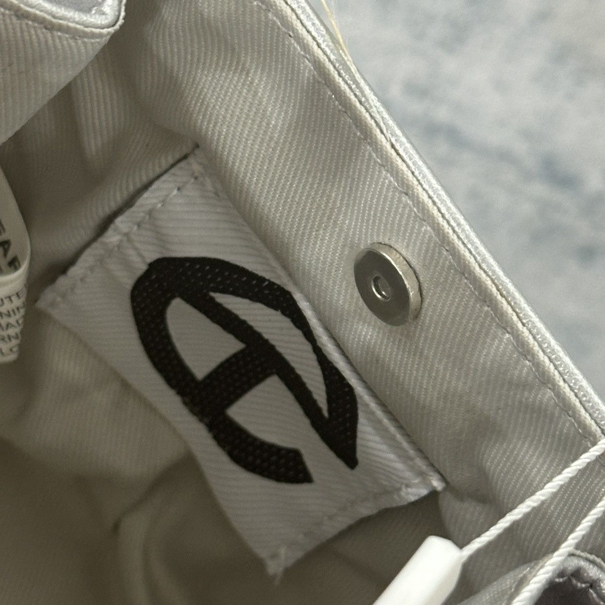 Telfar TELFAR SMALL SHOPPING BAG SILVER Size ONE SIZE - 9 Thumbnail