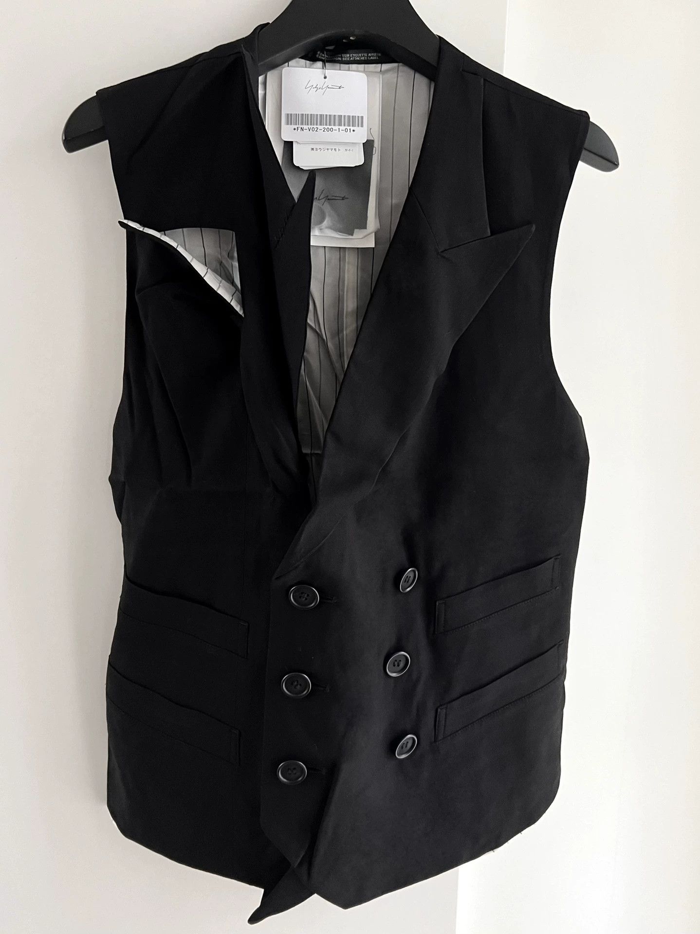 Yohji Yamamoto Yohji Yamamoto Cutout Vest Size 1 New Size US S / EU 44-46 / 1 - 2 Thumbnail