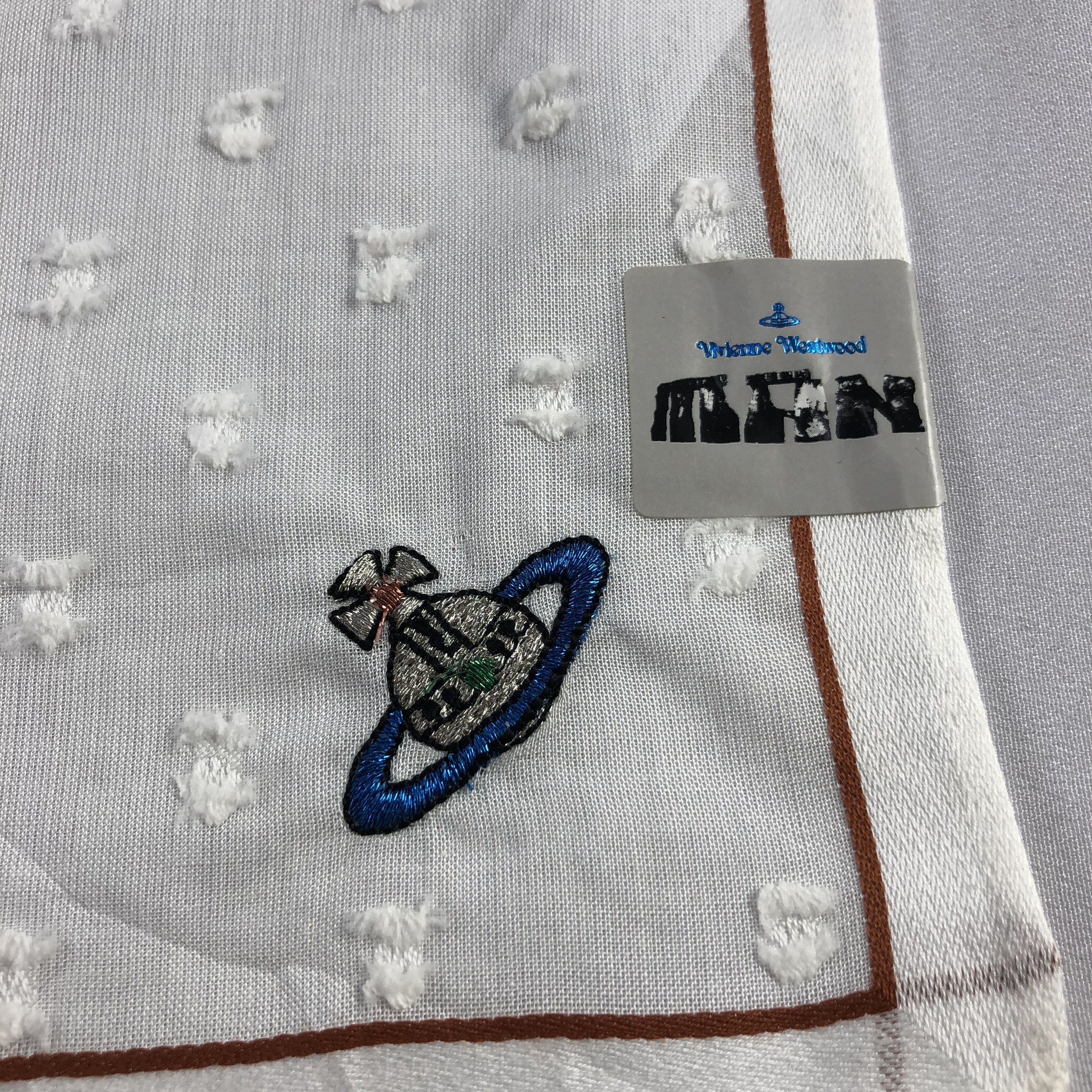 Vintage ViviENNE WestWOOD Handkerchief Neckerchief Bandana H2508 Size ONE SIZE - 3 Thumbnail