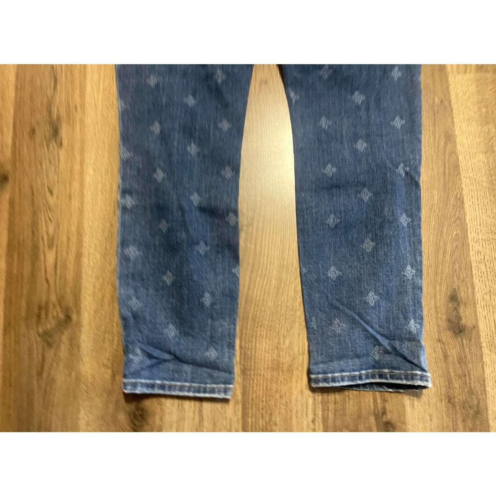 Lucky Brand Lucky Brand Jeans Women 8/29 Blue Denim Lolita Capri Skinny Pockets Vintage? No Size 30" / US 8 / IT 44 - 4 Thumbnail