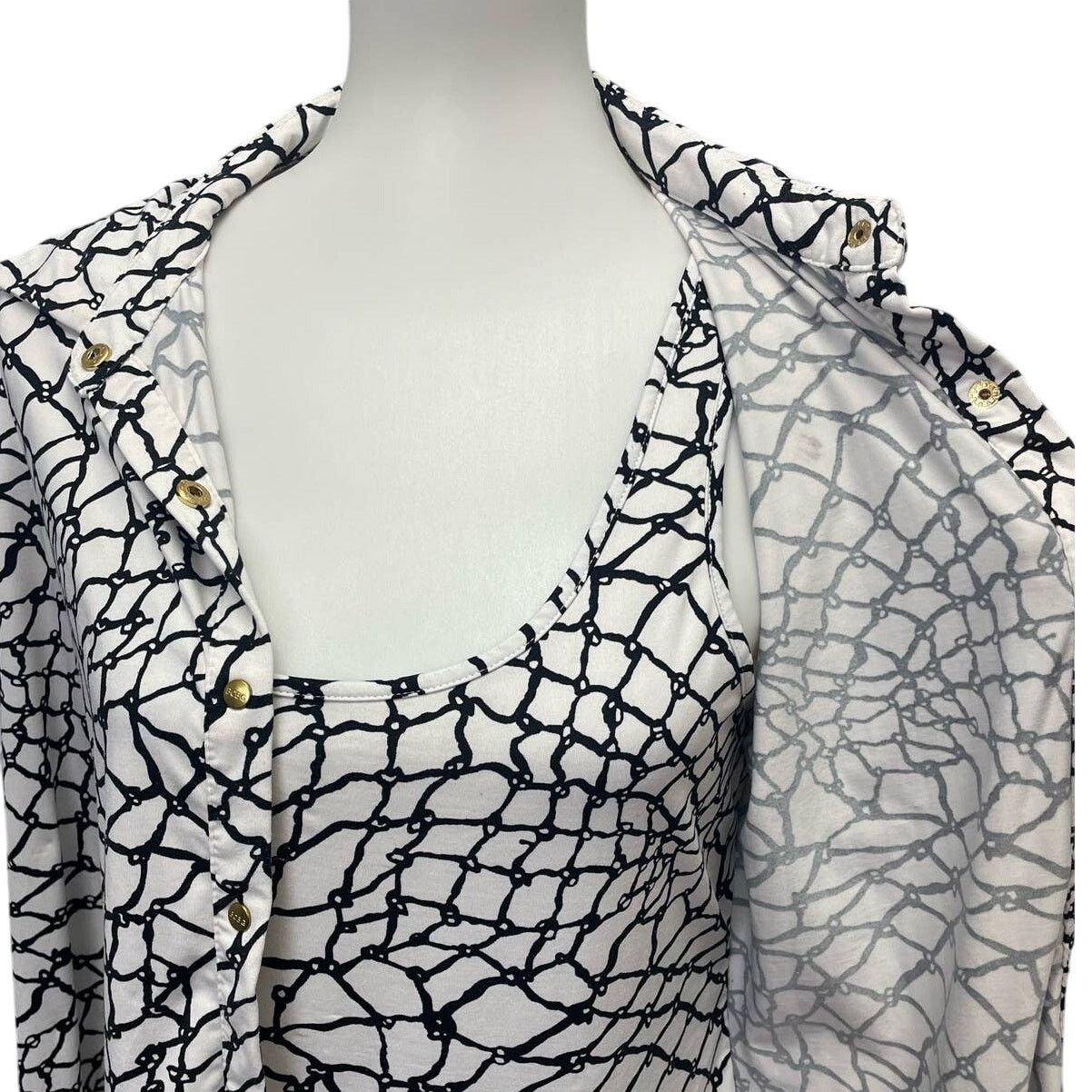 Bcbgmaxazria BCBGMAXAZRIA Womens Medium Up PolyBlend Top Blouse Size M / US 6-8 / IT 42-44 - 2 Thumbnail