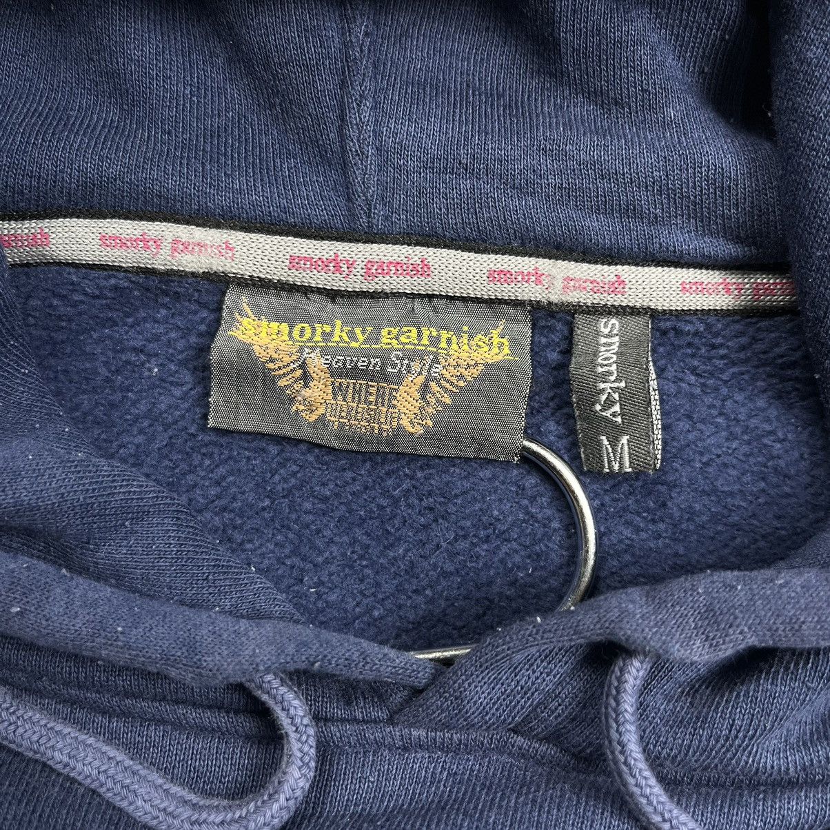 14th Addiction × Japanese Brand × Le Grande Bleu (L.G.B.) Y2k Smorky Garnish glitter printed hoodie Size US M / EU 48-50 / 2 - 8 Thumbnail