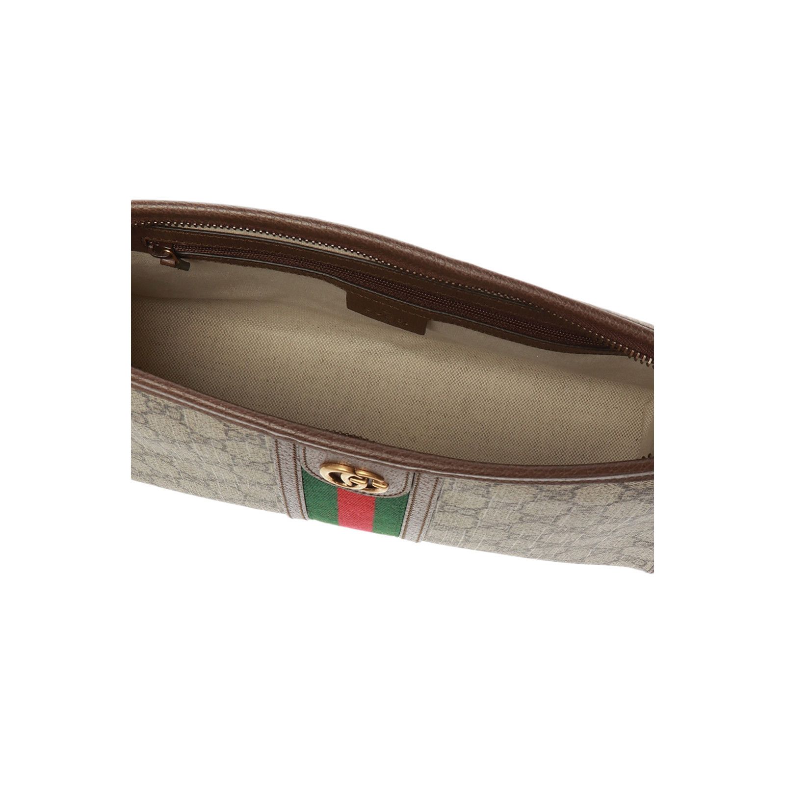 Gucci GUCCI Ophidia Medium Beige GG Pouch New & Authentic Size ONE SIZE - 2 Thumbnail