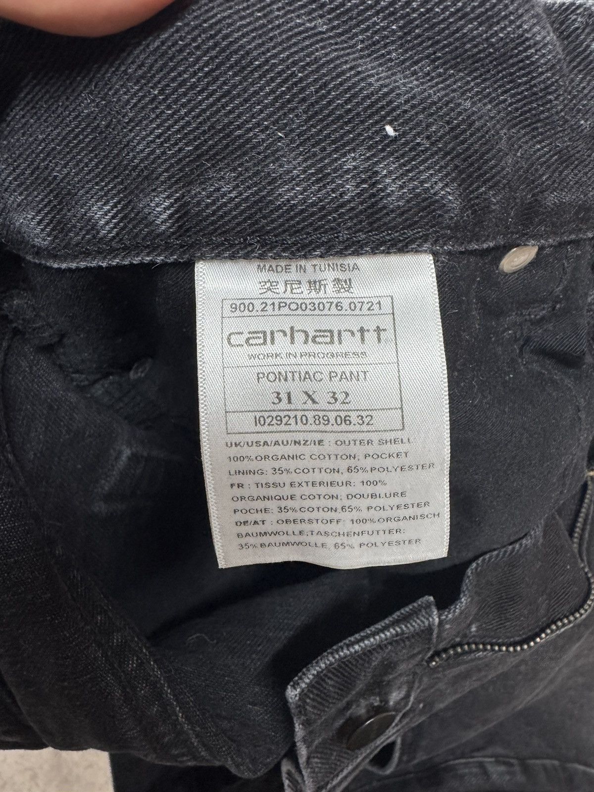 Carhartt × JNCO Vintage Cargo Pants Double Knee Baggy Y2K Opium SK8 BONTAGE Size US 32 / EU 48 - 14 Thumbnail