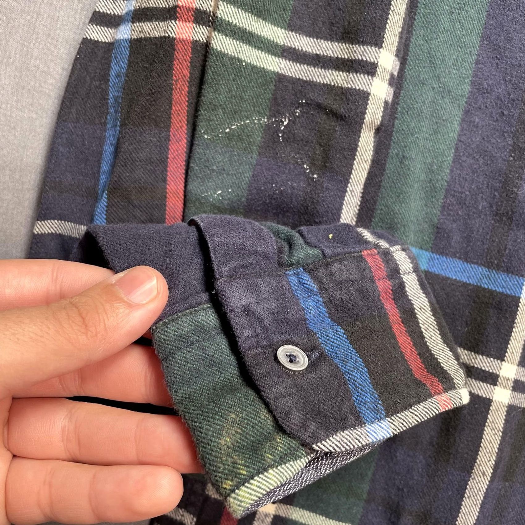 Scotch & Soda Scotch & Soda Shirt Mens Medium Multicolor Plaid Flannel Long Sleeve Button Up Size US M / EU 48-50 / 2 - 5 Thumbnail