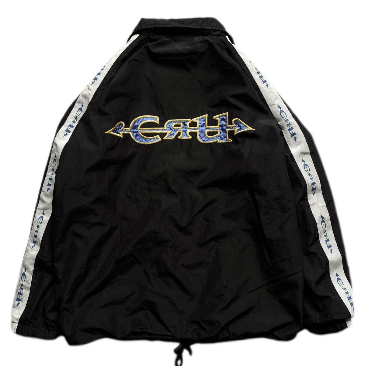 Japanese Brand RARE‼️ CRU SKATEBOARD - BLACK JACKET Size US L / EU 52-54 / 3 - 1 Thumbnail
