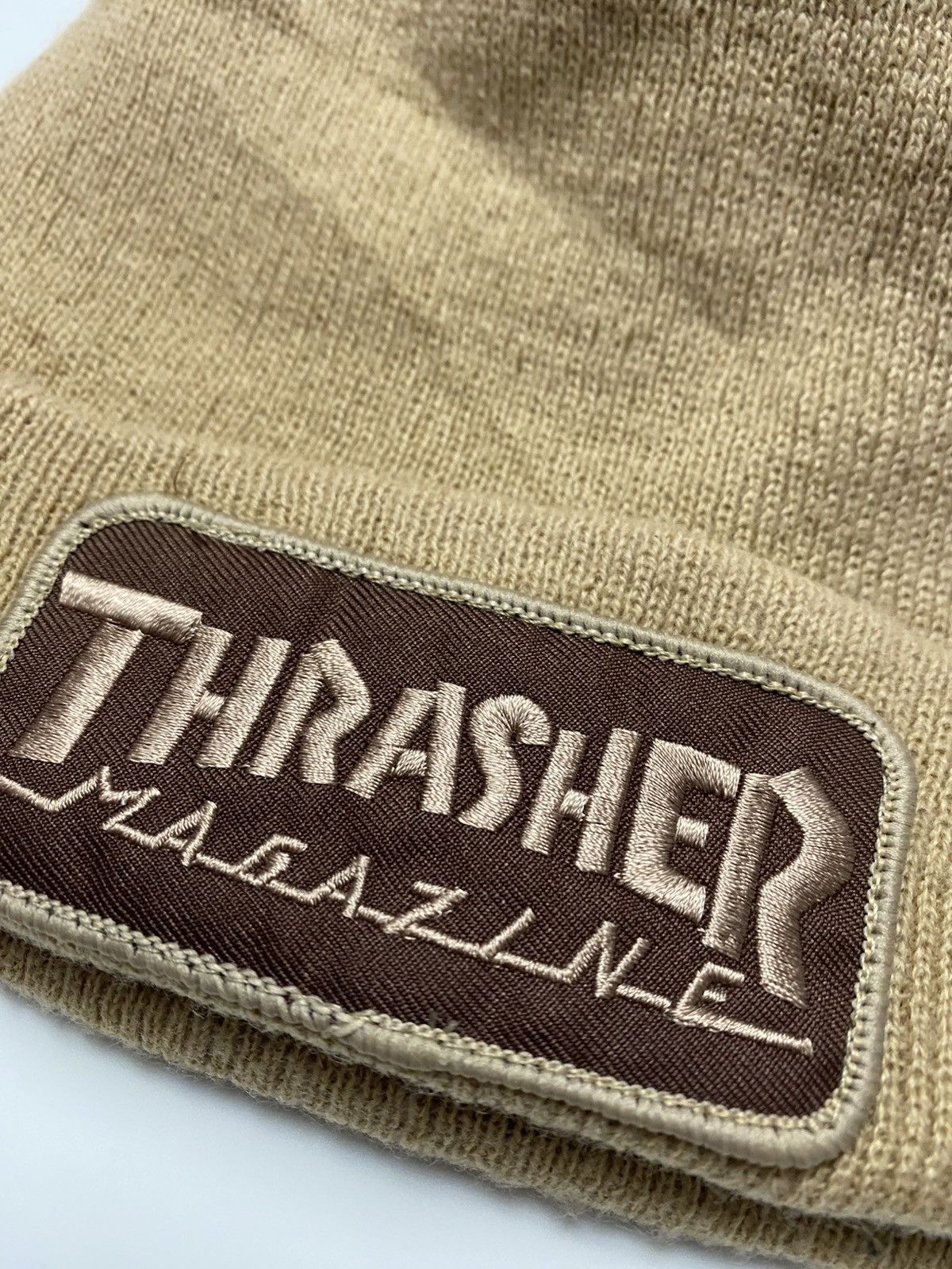 Thrasher Authentic Thrasher Big Logi beanie Size ONE SIZE - 4 Thumbnail