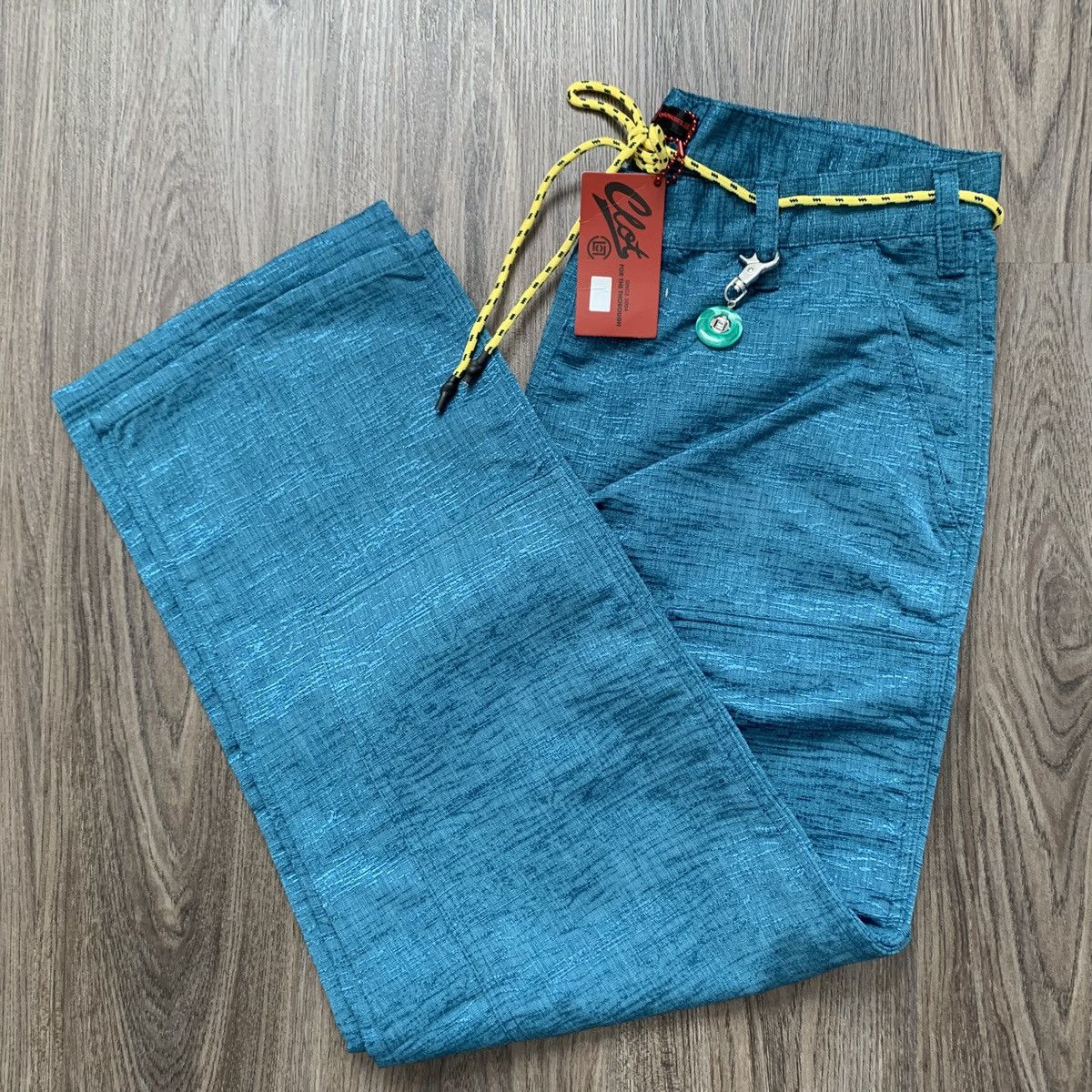 CLOT Clot Apparel green pants cropped carpenter XL Size US 34 / EU 50 - 1 Thumbnail