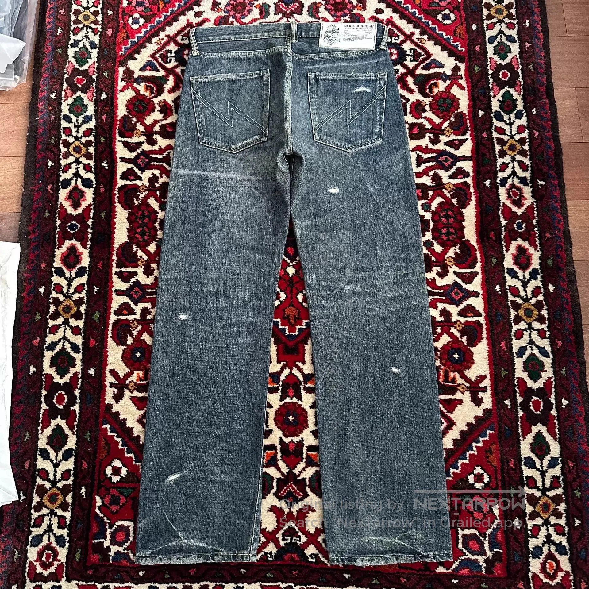 Neighborhood Blue Mid Straight Denim Jeans Size 30. Size US 30 / EU 46 - 3 Thumbnail