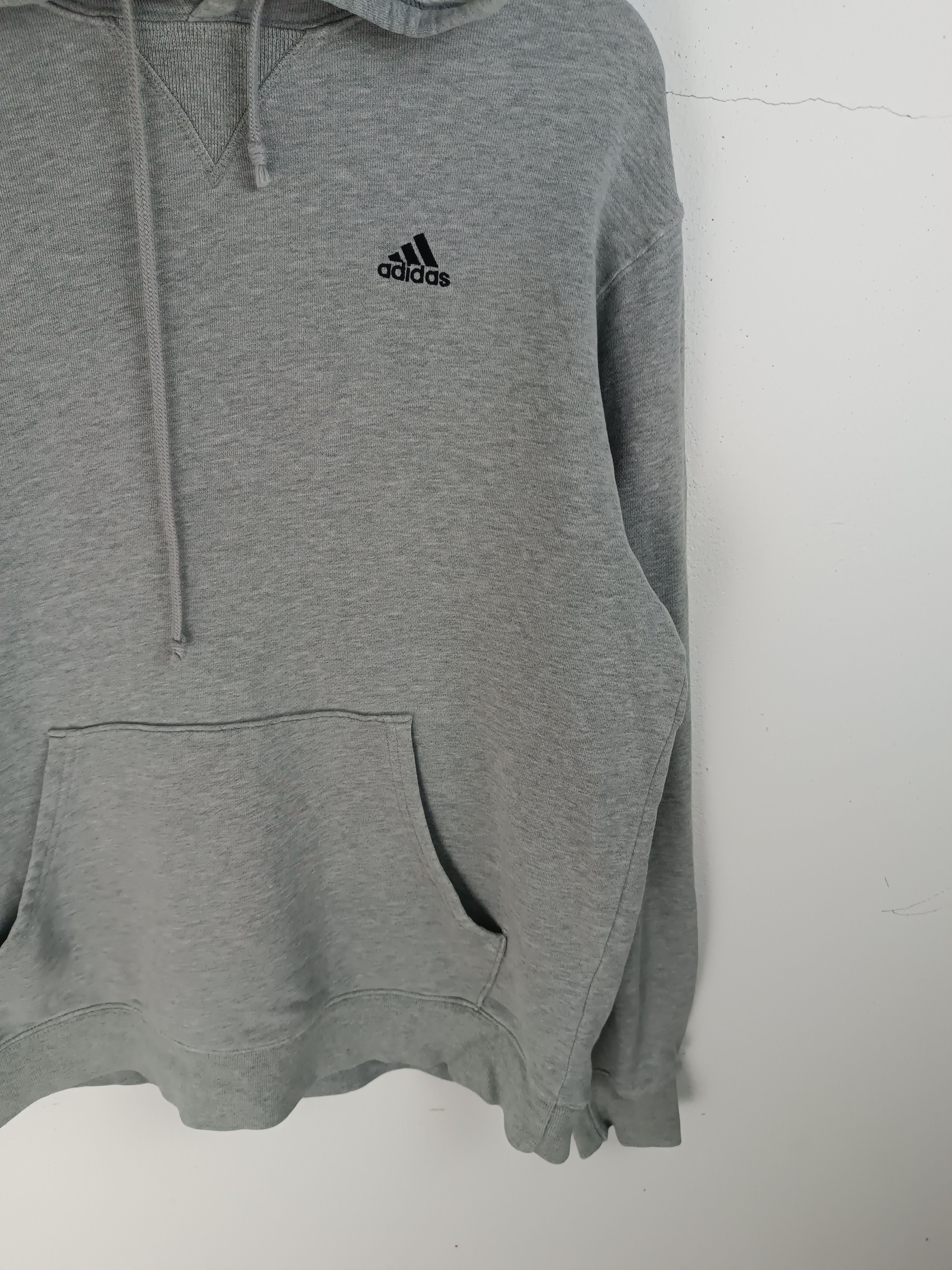 Adidas VINTAGE Y2K ADIDAS SWEATSHIRT HOODIE FADED GRUNGE GORPCORE Size US L / EU 52-54 / 3 - 9 Thumbnail
