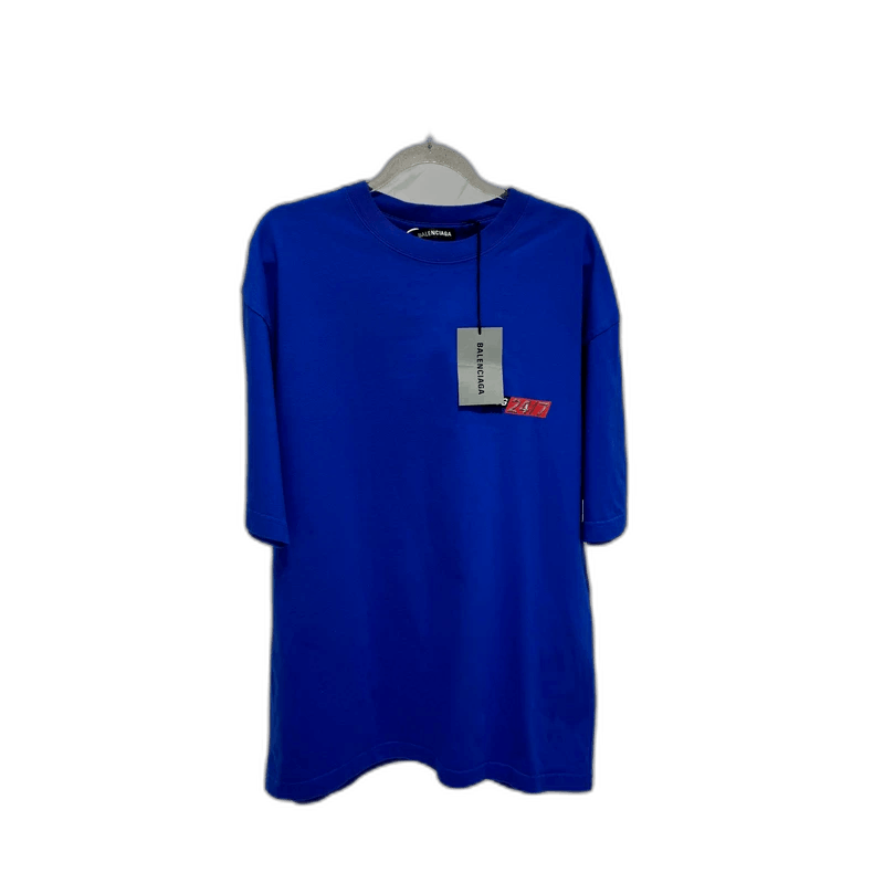 Balenciaga Balenciaga Electric Blue Short Sleeve Top Size US XS / EU 42 / 0 - 1 Thumbnail