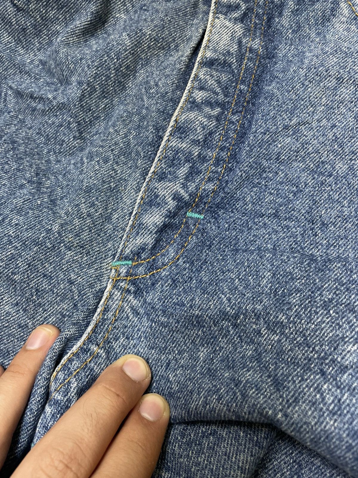 Japanese Brand × Lee × Vintage Vintage Lee Gossip Jeans – 90s Workwear Americana Size US 30 / EU 46 - 10 Thumbnail
