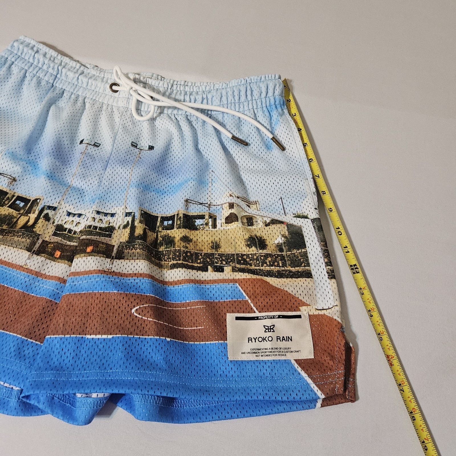 Ryoko Rain Ryoko Rain Shorts XL Blue FIRST NFC DROP Drawstring Mesh USA Size US 36 / EU 52 - 4 Thumbnail