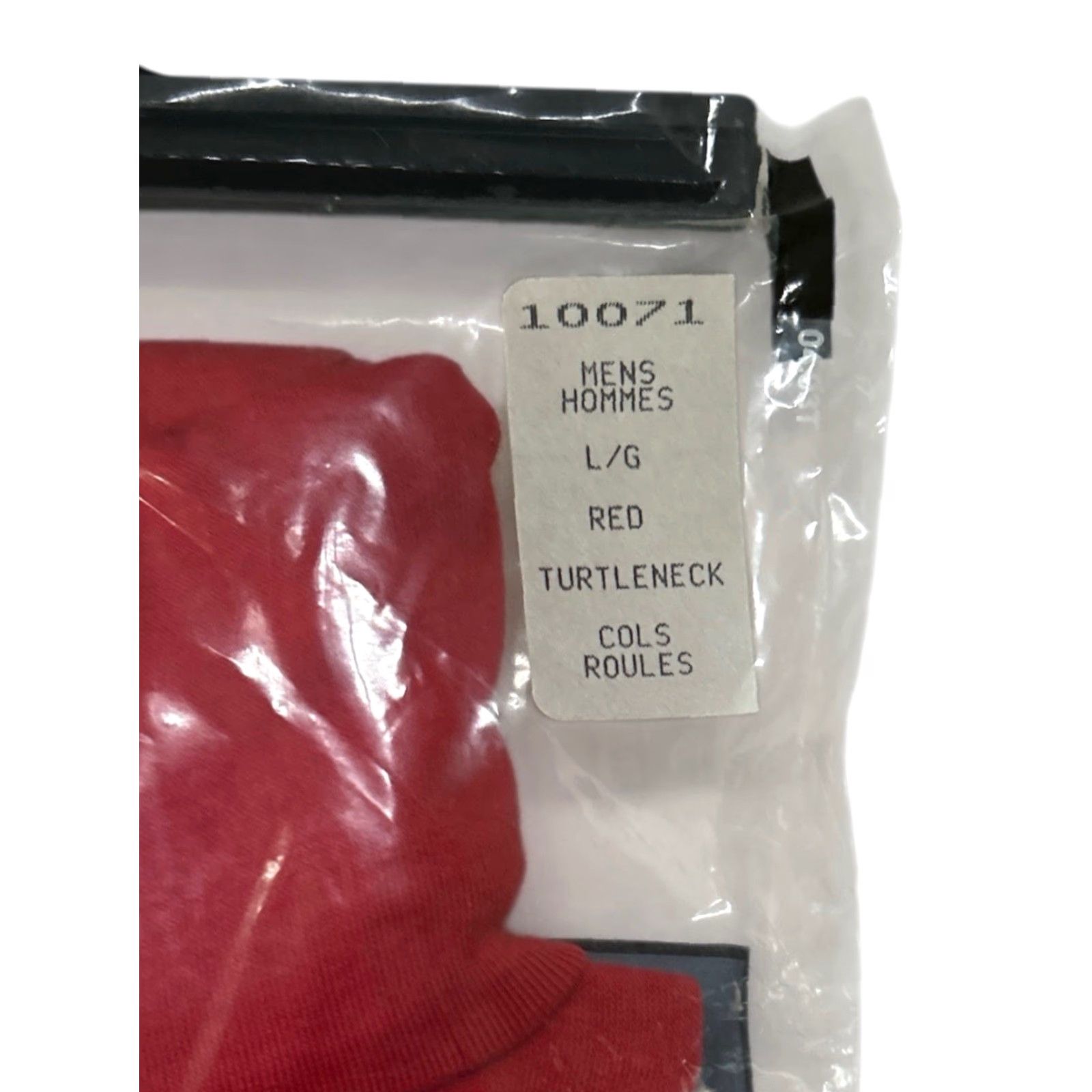 Vintage VINTAGE Kombi Turtleneck Shirt Mens L Red 90s Canada Deadstock NIP Long Sleeve Poly/Cotton Size US L / EU 52-54 / 3 - 4 Thumbnail
