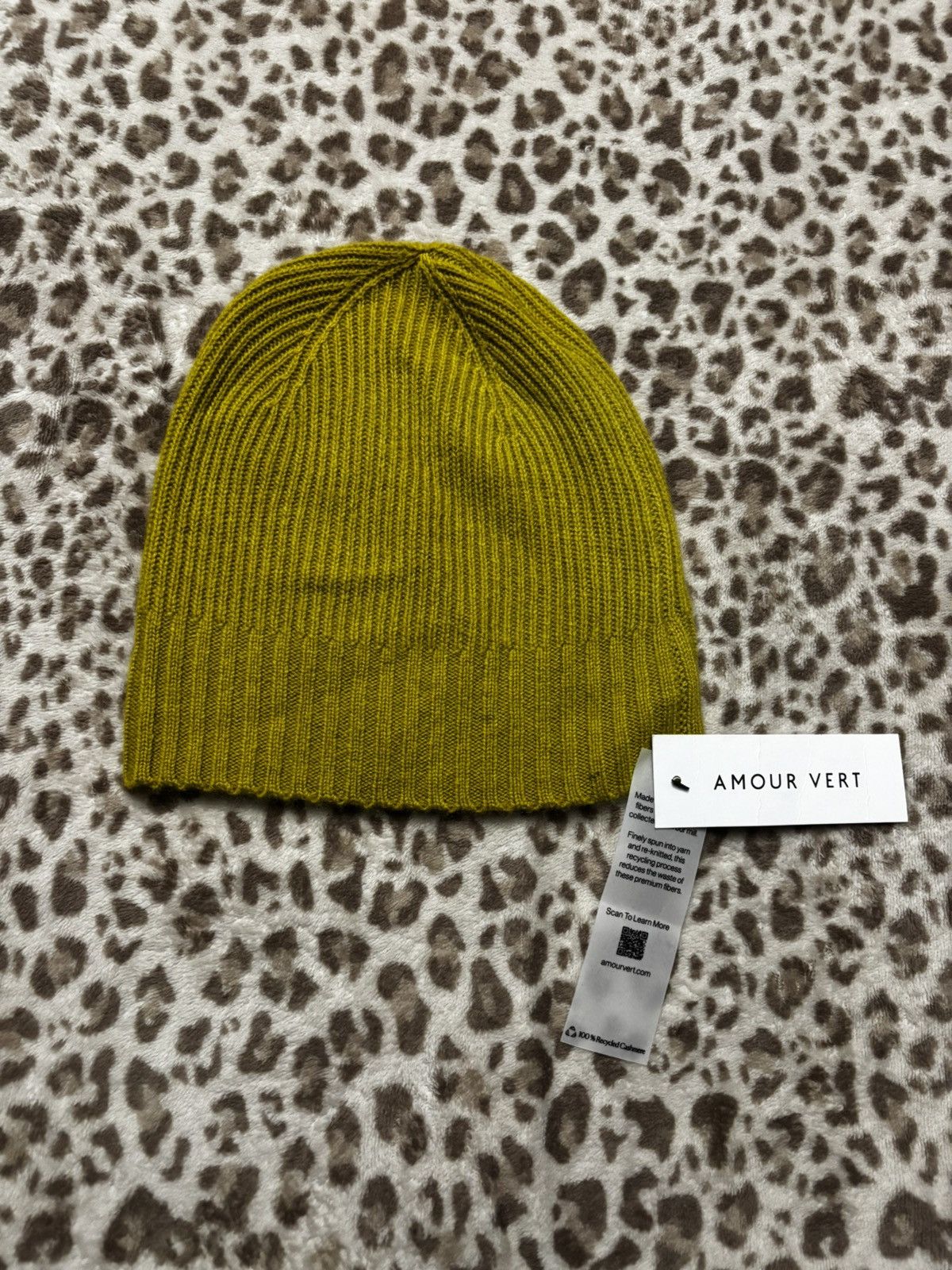 Other Amour Vert Colby Hat in Cashmere-Pistachio Green Size ONE SIZE - 1 Thumbnail