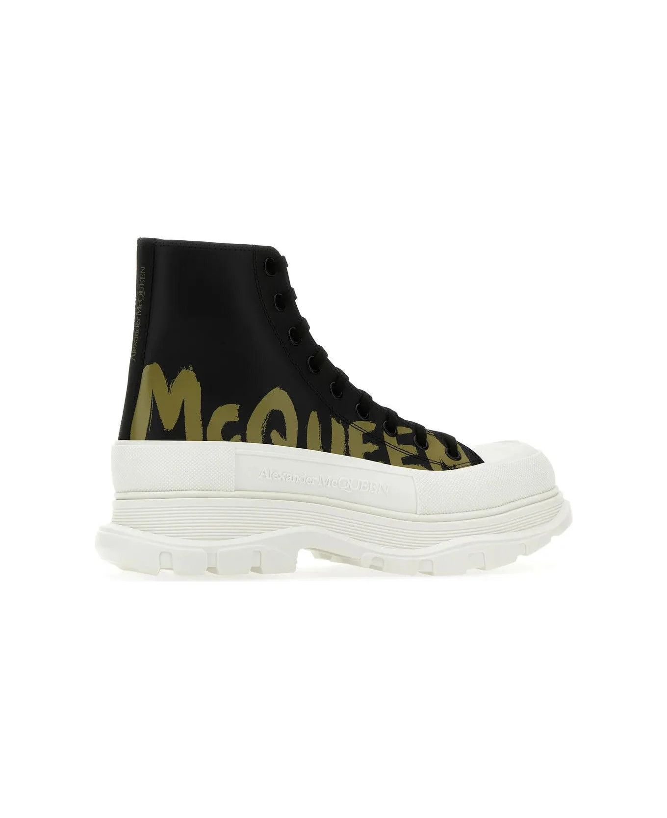 Alexander McQueen o1w1db10725 Tread Slick Boot in Black Size US 9 / EU 42 - 3 Thumbnail