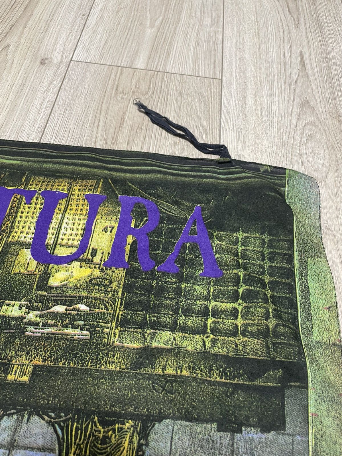 Band Tees Vintage 1993 Sepultura Chaos AD Band Poster Rare Scarf Size ONE SIZE - 7 Thumbnail