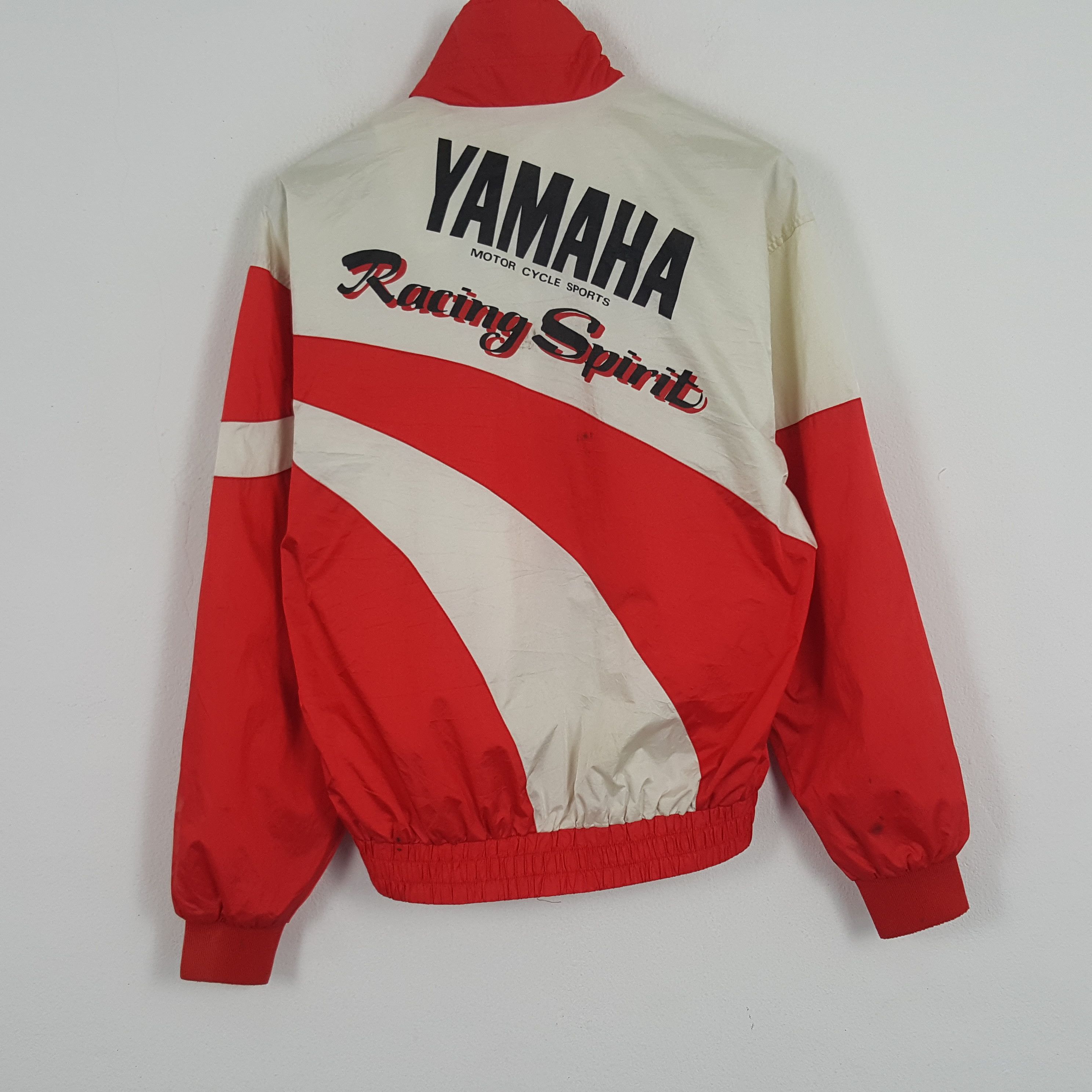 Vintage Yamaha Racing Spirit Motor Cycle Sports Jacket