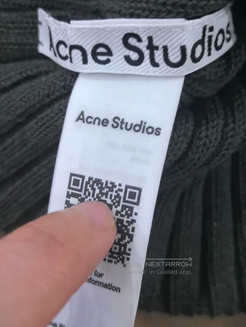 Acne Studios Acne Studios size 59 Grayish Green Cat Ear Hat Size ONE SIZE - 3 Thumbnail