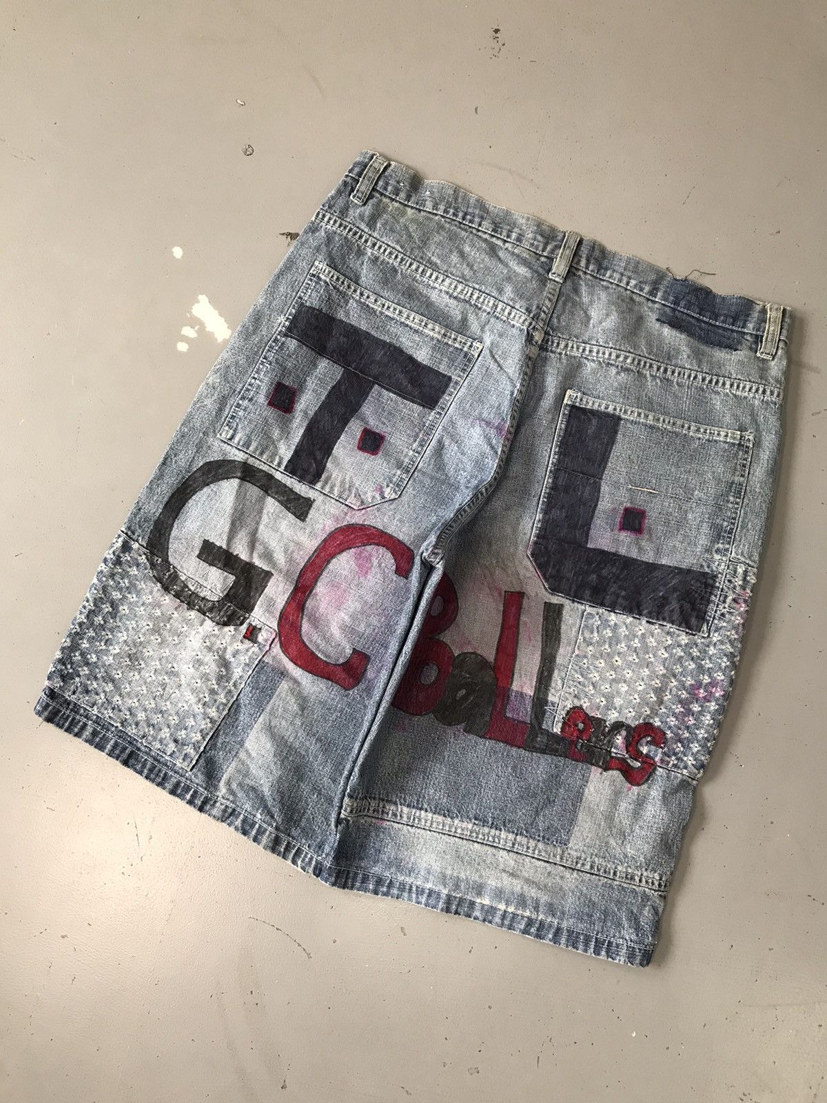 JNCO × Southpole × Vintage Crazy customized vintage Southpole jort Size US 39 - 1 Thumbnail