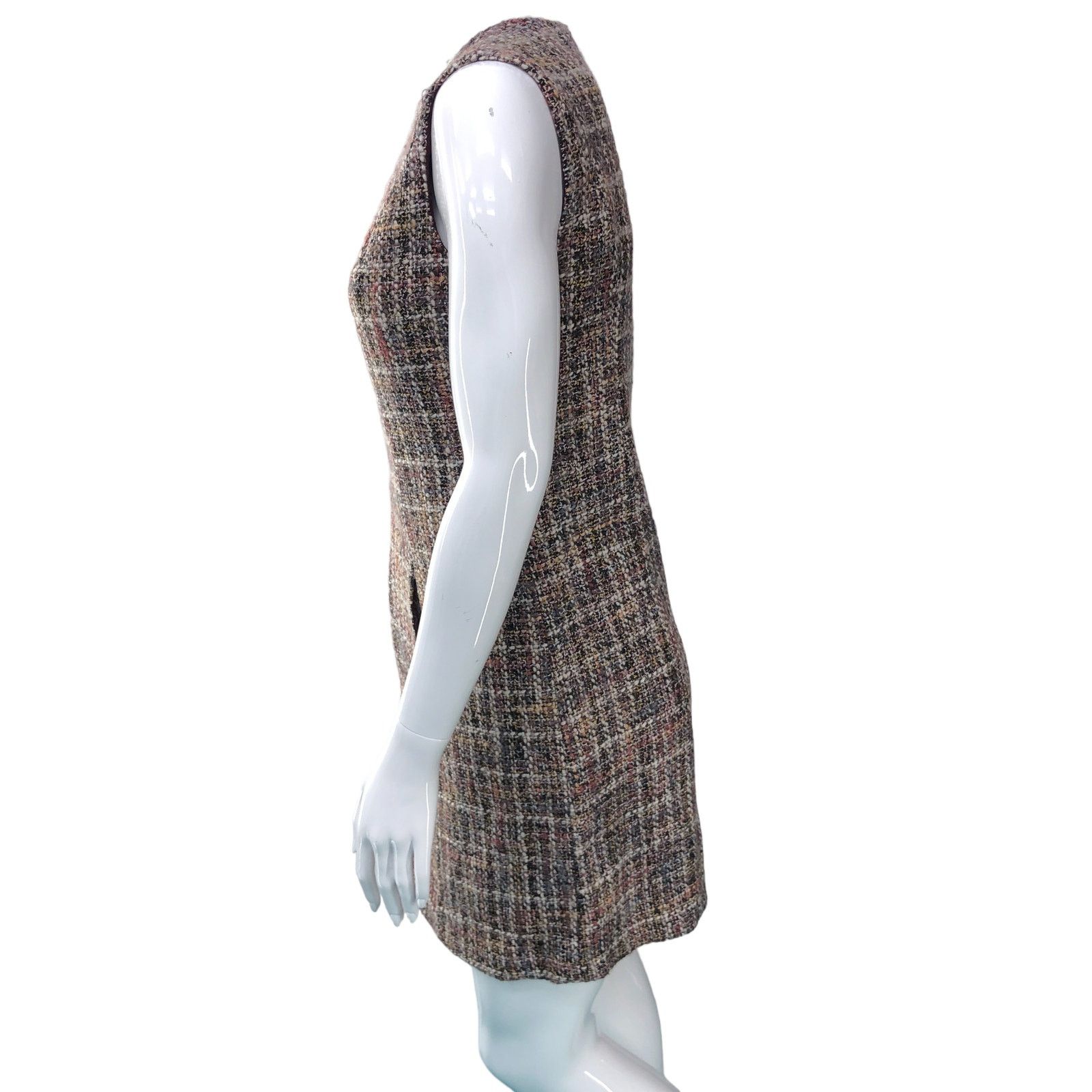 Other Gal Meets Glam Womens Sz 0 Ramona Tweed Shift Pencil Dress Size XS / US 0-2 / IT 36-38 - 6 Thumbnail